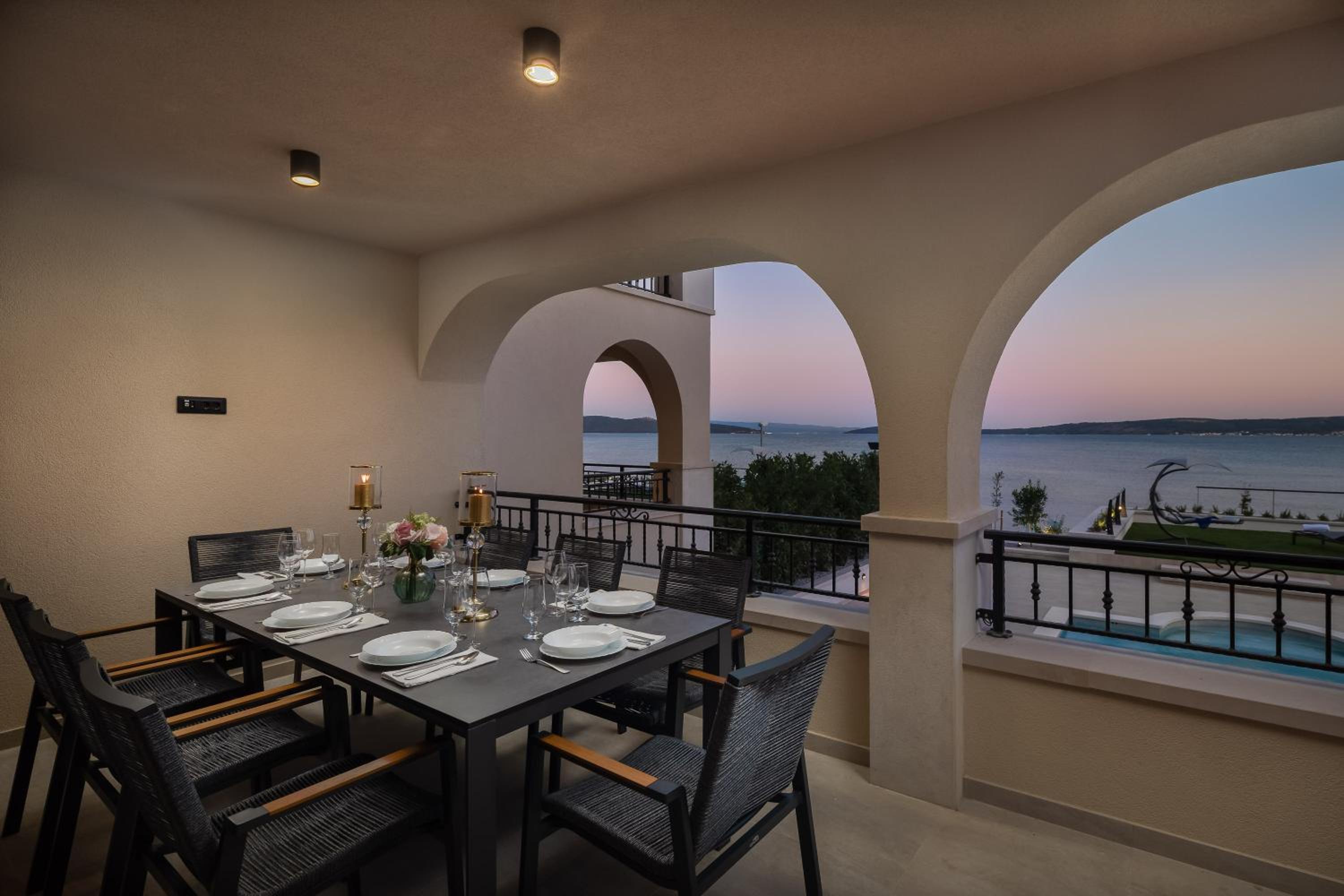 Beachfront Villa Anemona with Pool view 4