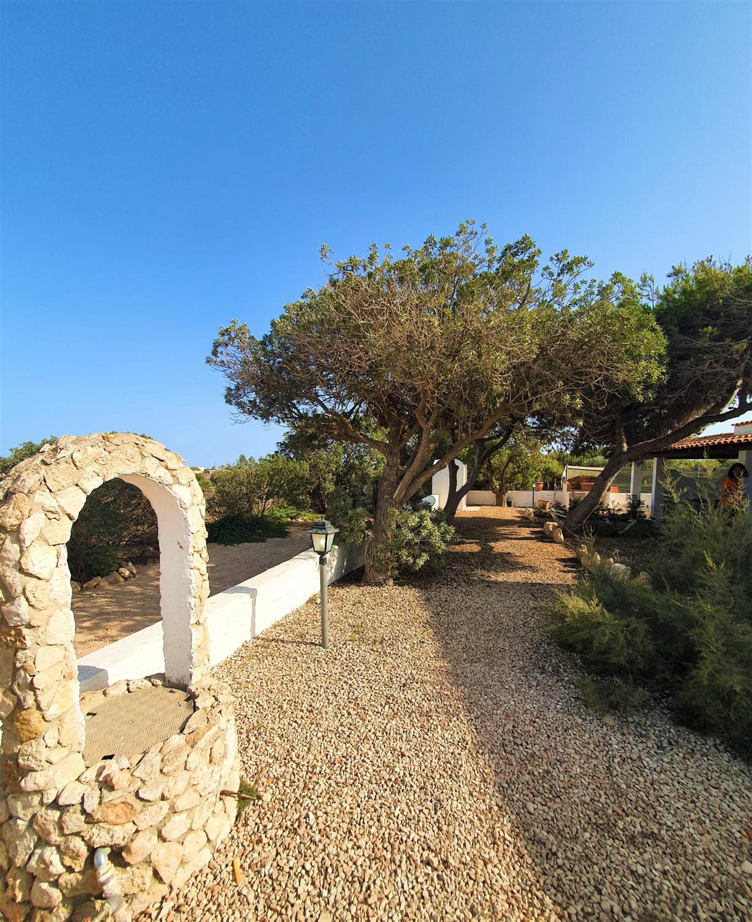 outdoor BBQ area