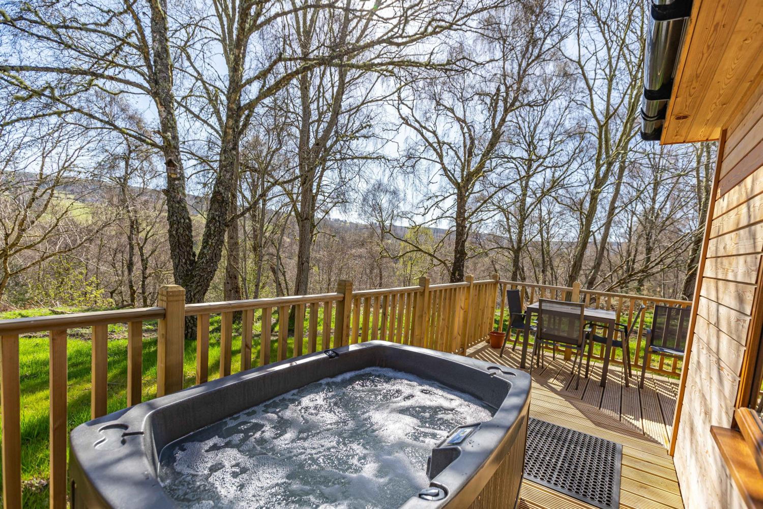 Thistle Lodge 19 with Hot Tub view 2