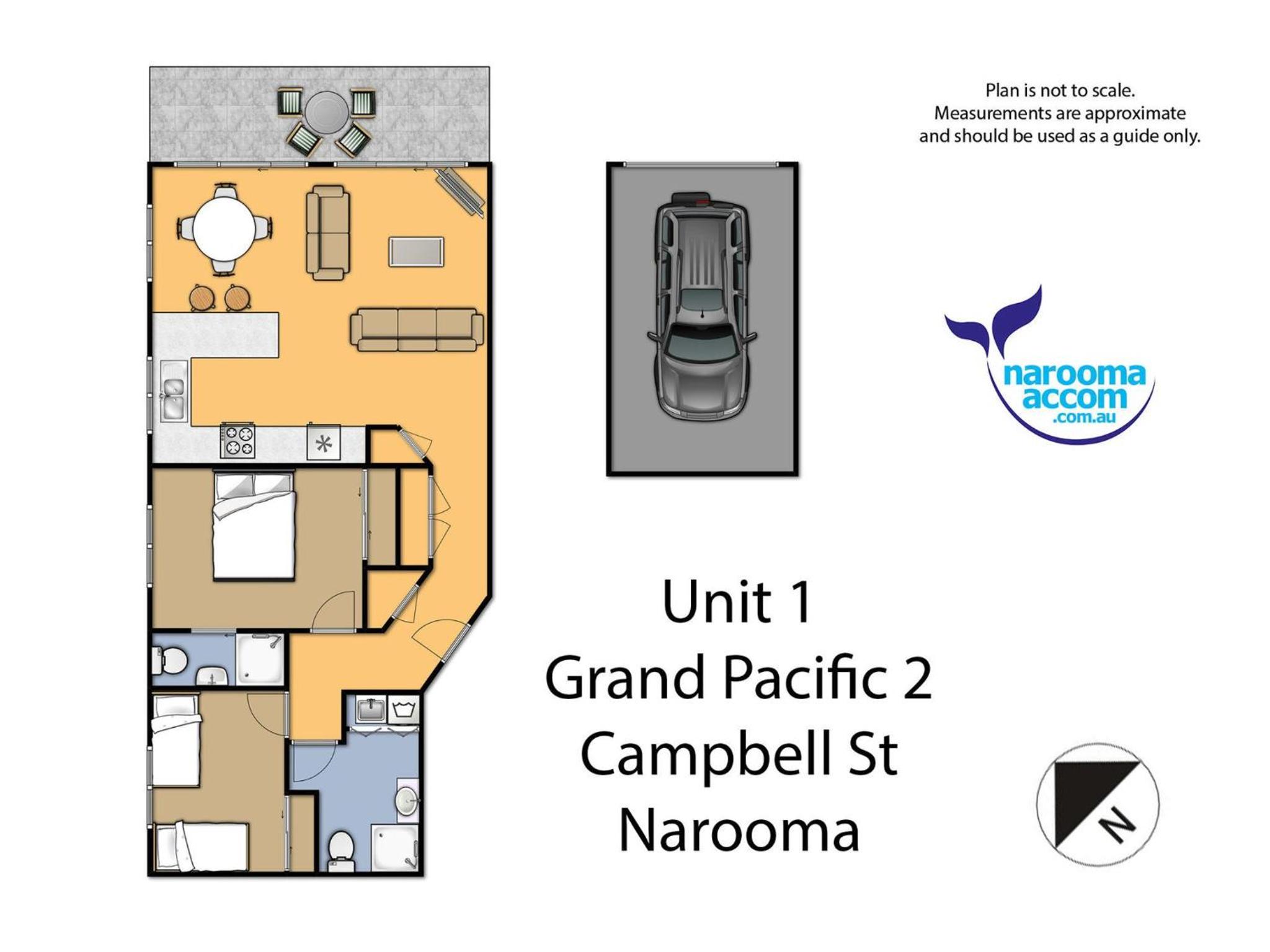 Grand Pacific 2 Unit 1 - Ground Floor view 4