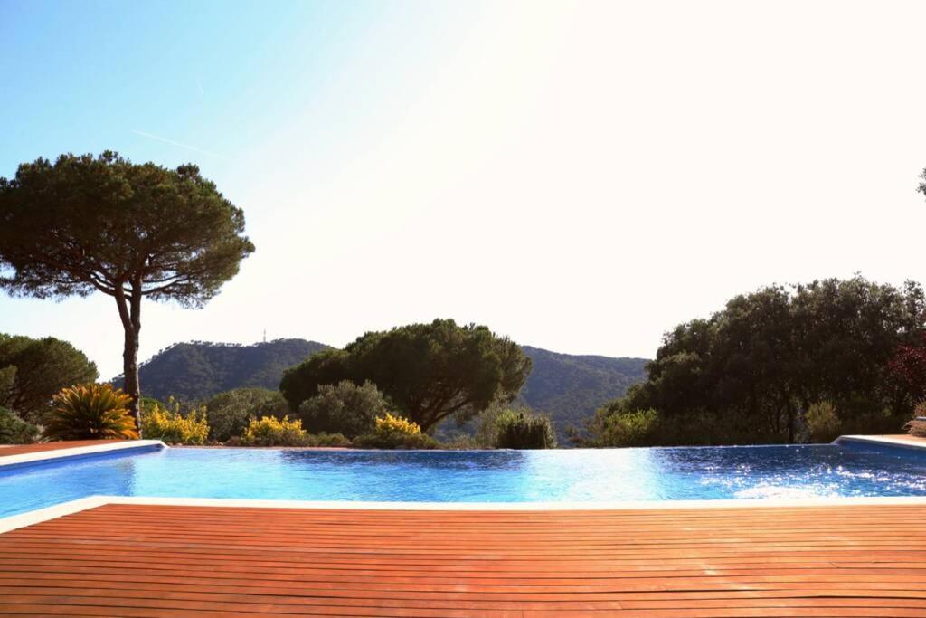 Mediterranean villa with pool near barcelona