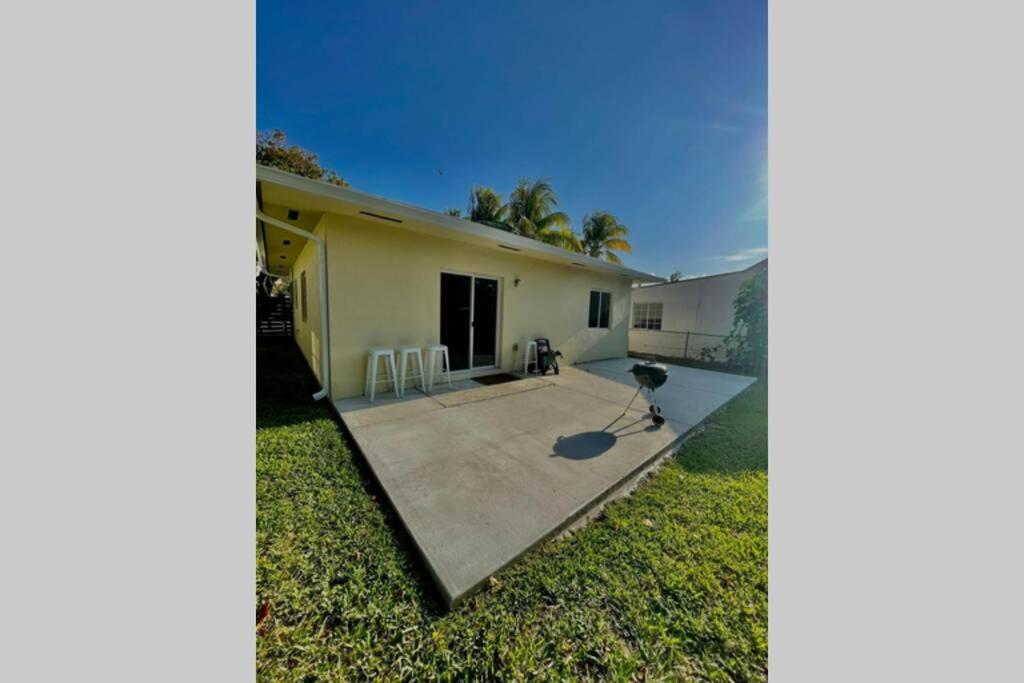 New house on the block near Miami Airport.