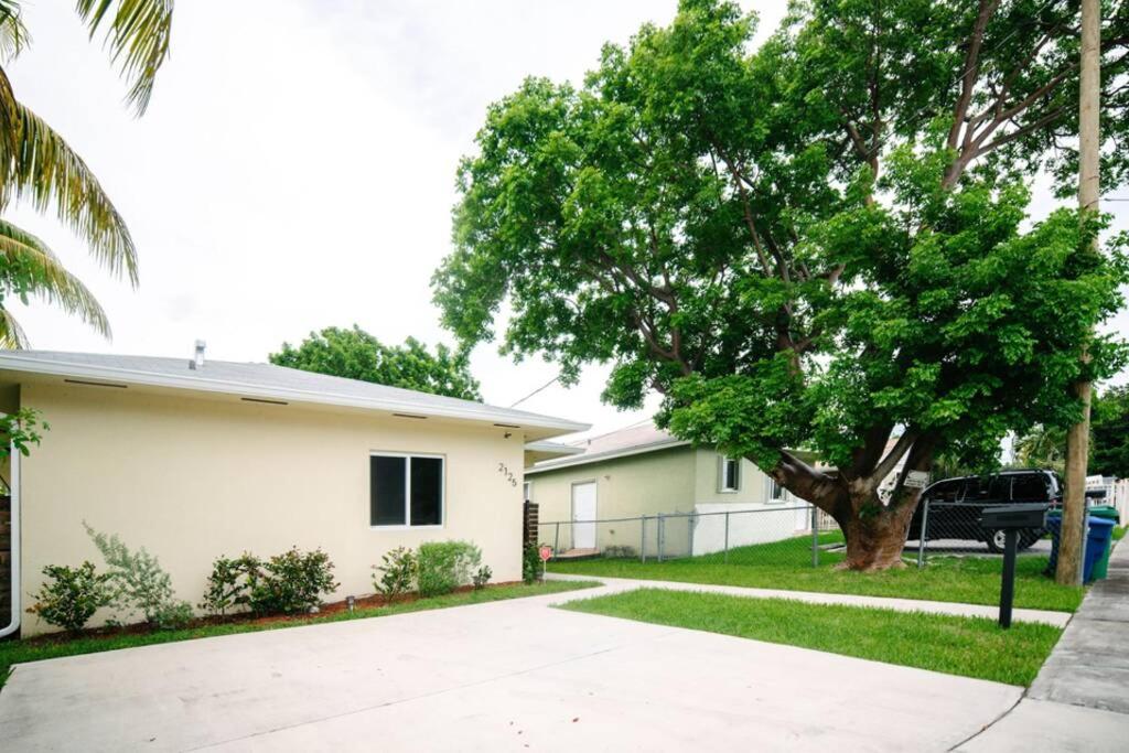 New house on the block near Miami Airport.