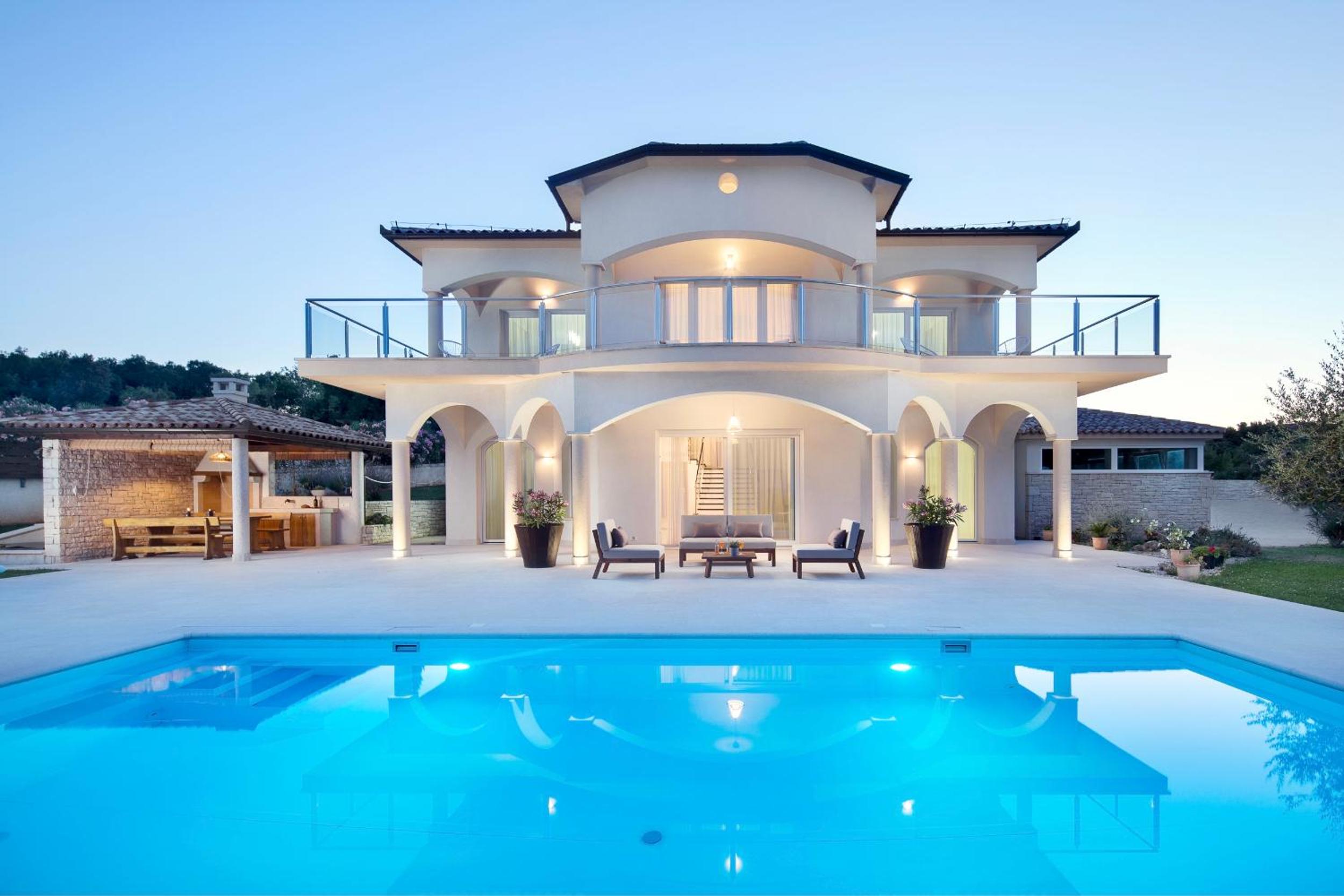 Luxury Panorama Vila with amazing Seaview in Gondolici 7 km from Rabac