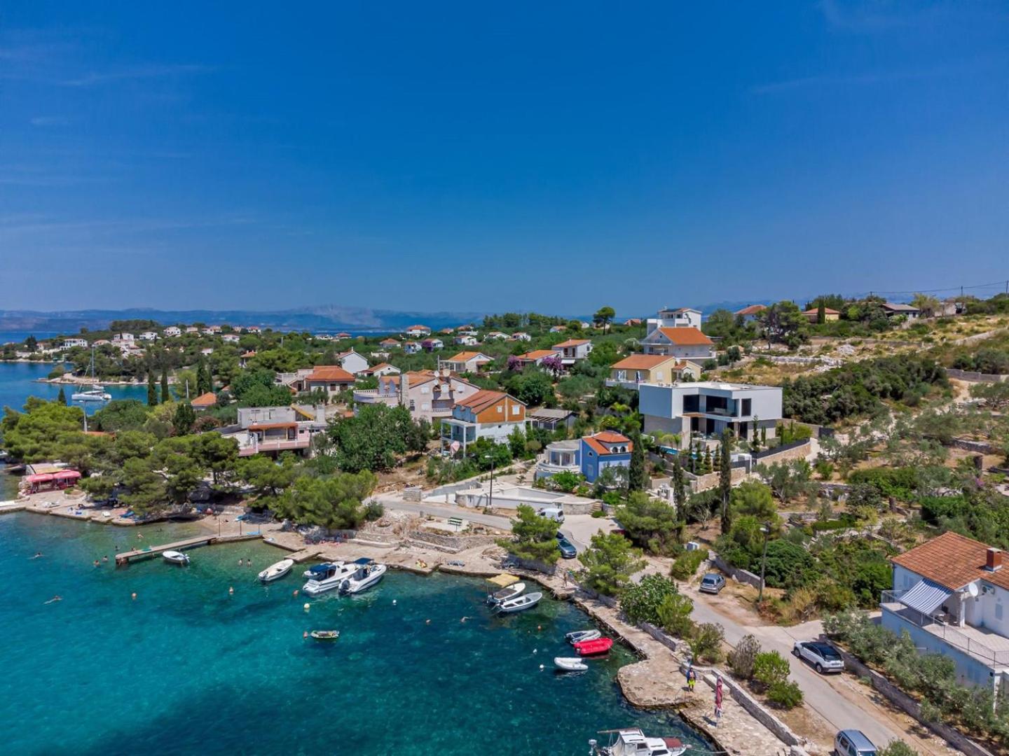 Luxury Villa Raquel Šolta with pool & gym steps from the sea view 2