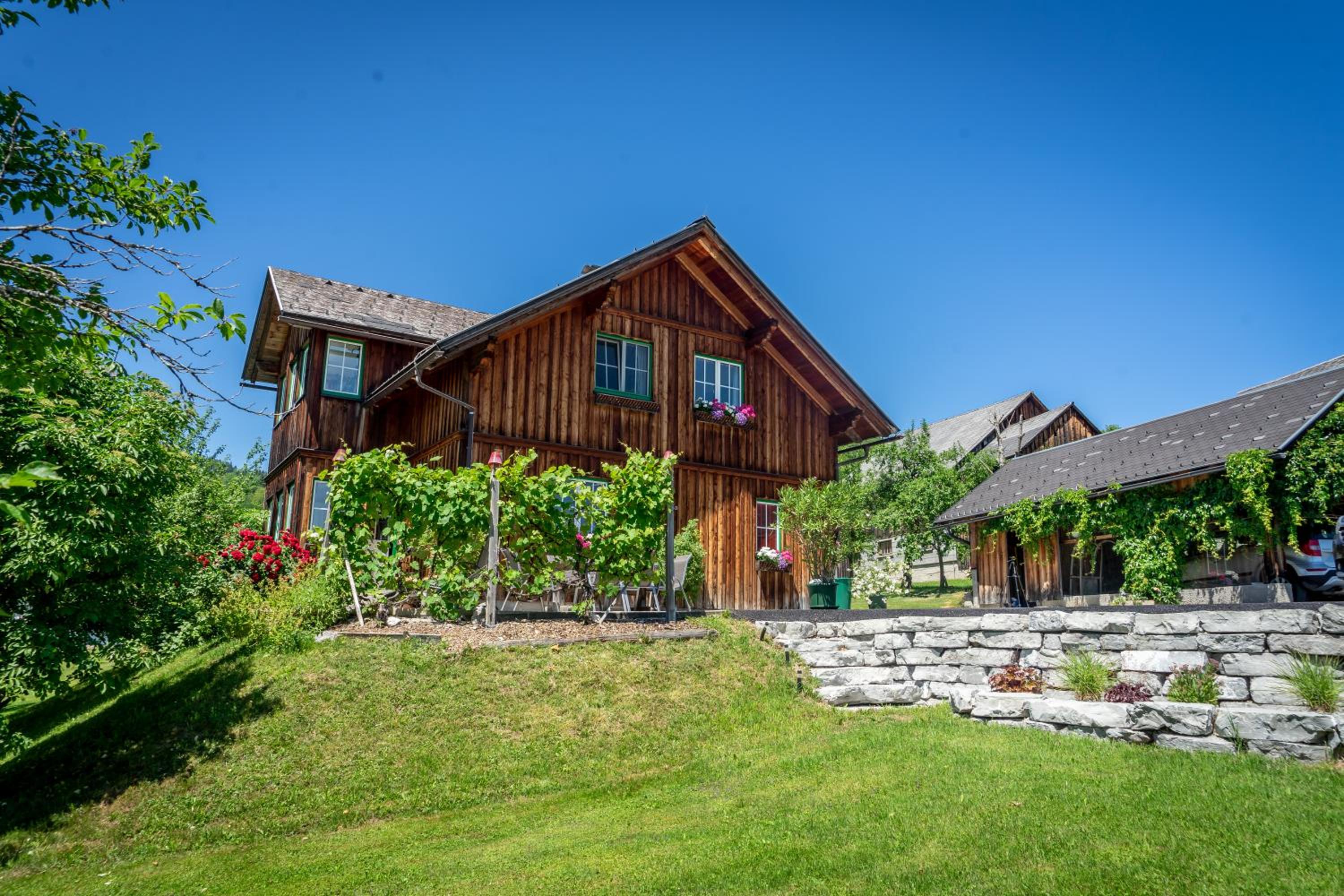 Lovely house with mountain view & big garden in Bad Aussee