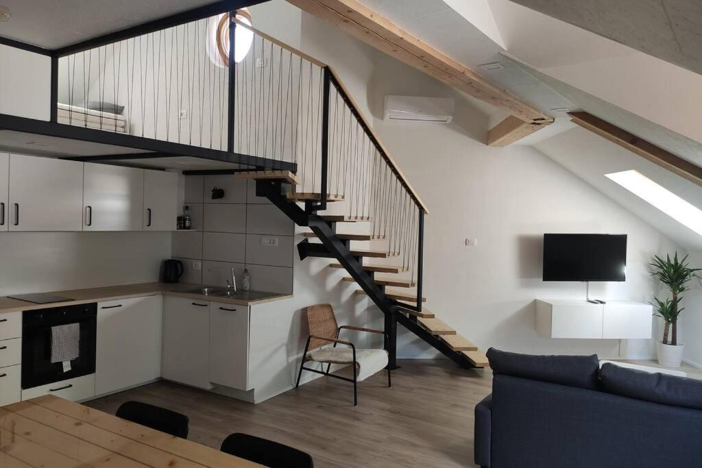 Bovec Loft apartment view 2