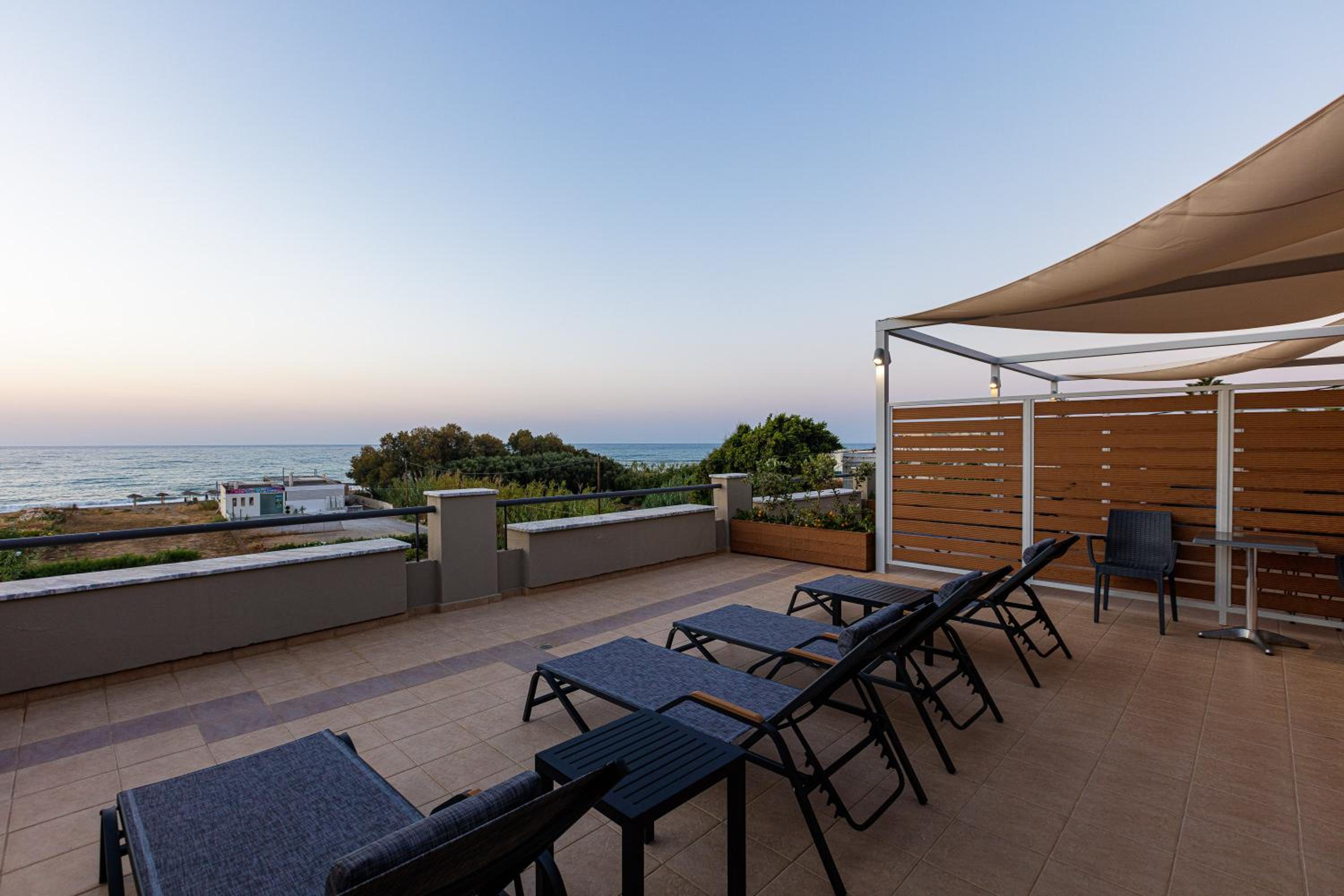 outdoor BBQ area