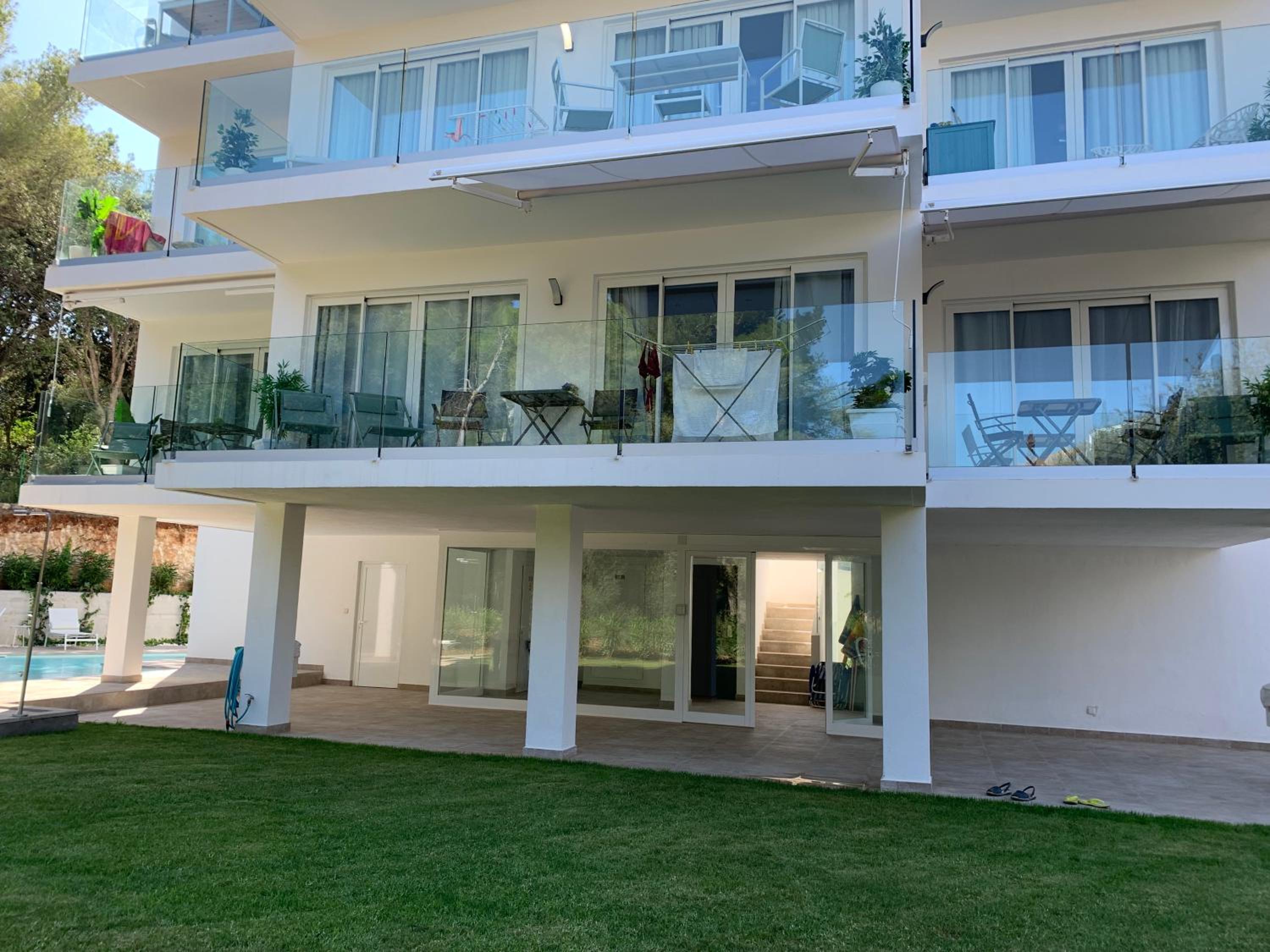 Canyamel modern apartment pool & 360º roof-terrace in 3rd floor letter A view 5