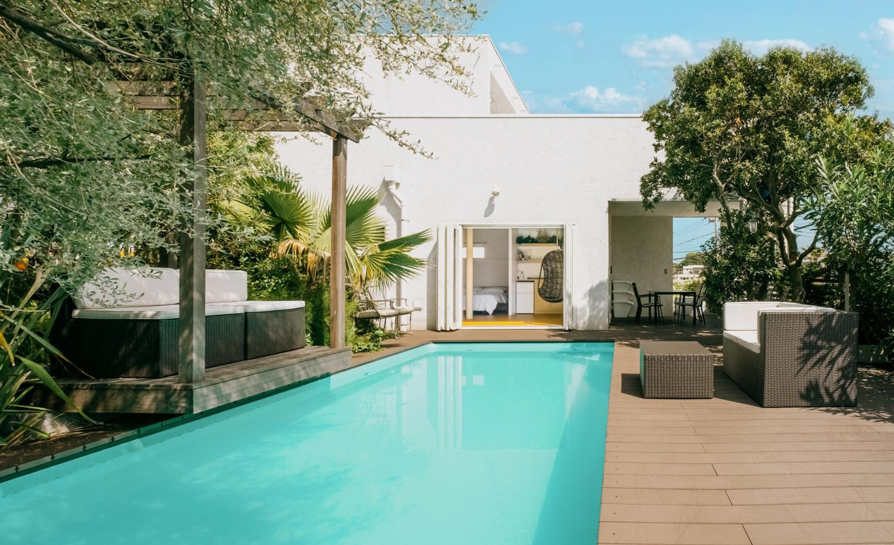 Kamakura Private Pool & Sauna Villa - Casablanca Pool House view 4