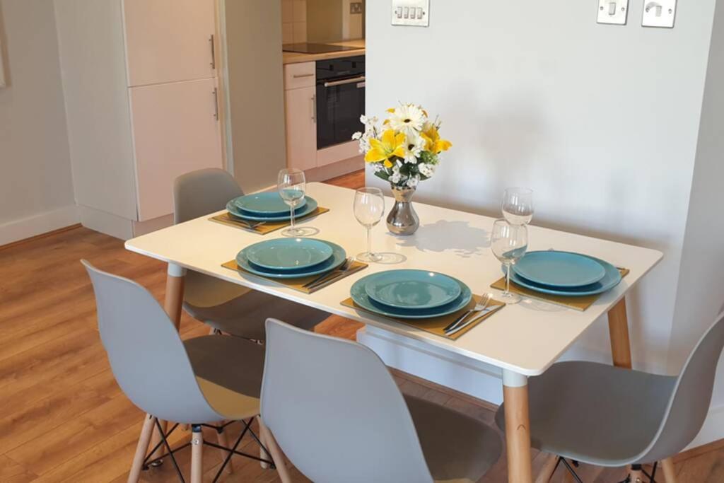 Modern and spacious Swansea centre apartment view 3