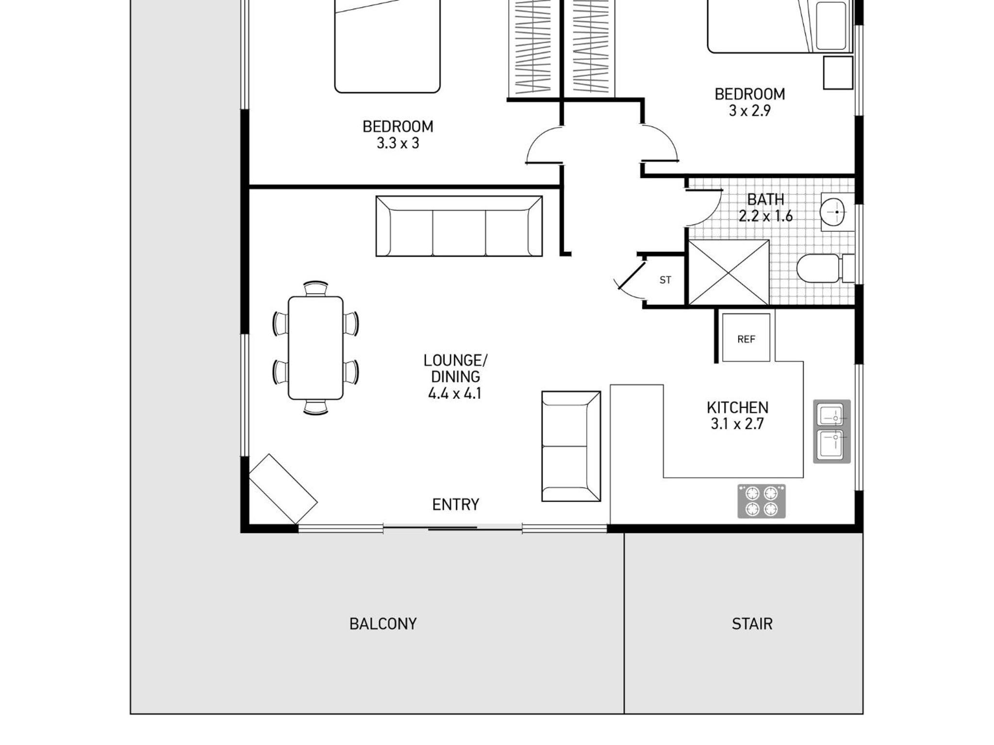 Shoal Towers No 9 view 2