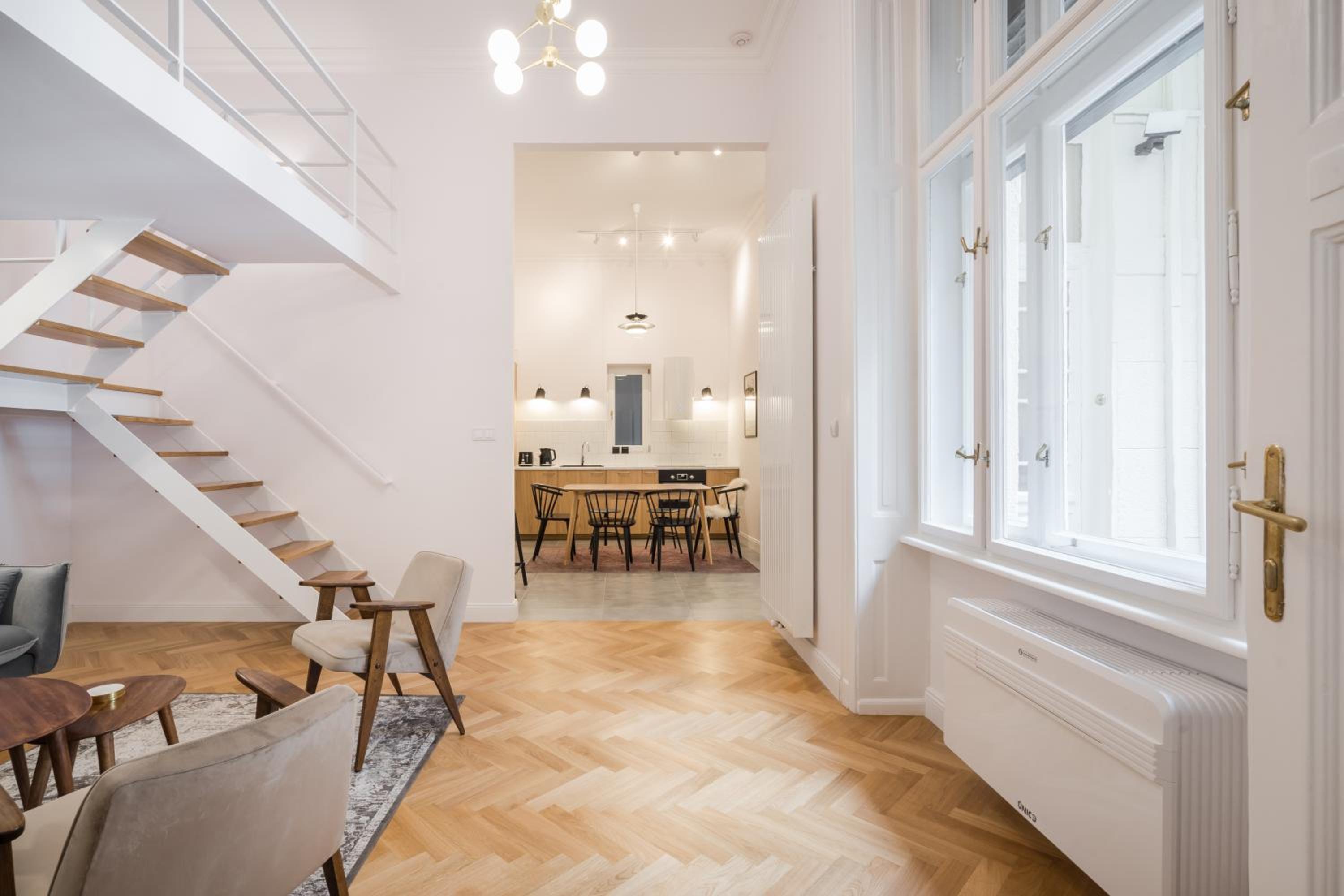 BpR Scandi Home - designer apt at Király street with AC view 3