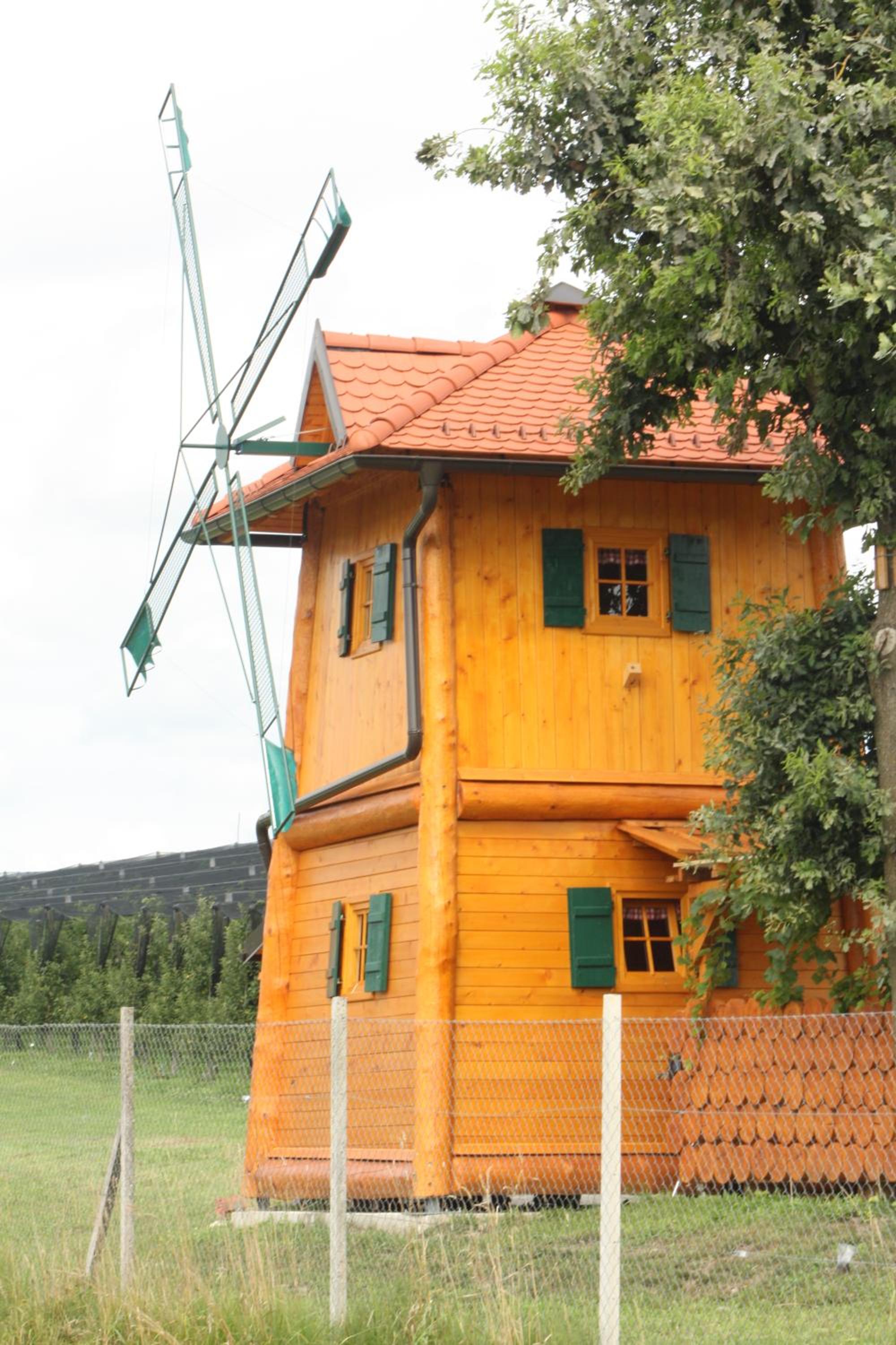 Unique wooden holiday house in nature view 5