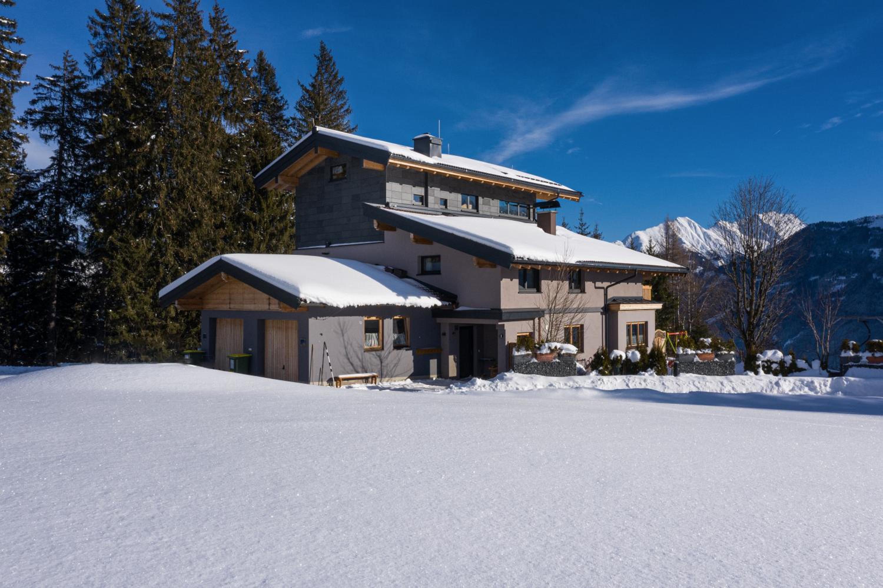 Ski in - Ski out Panoramaferienhaus Breitmoos neben Mittelstation