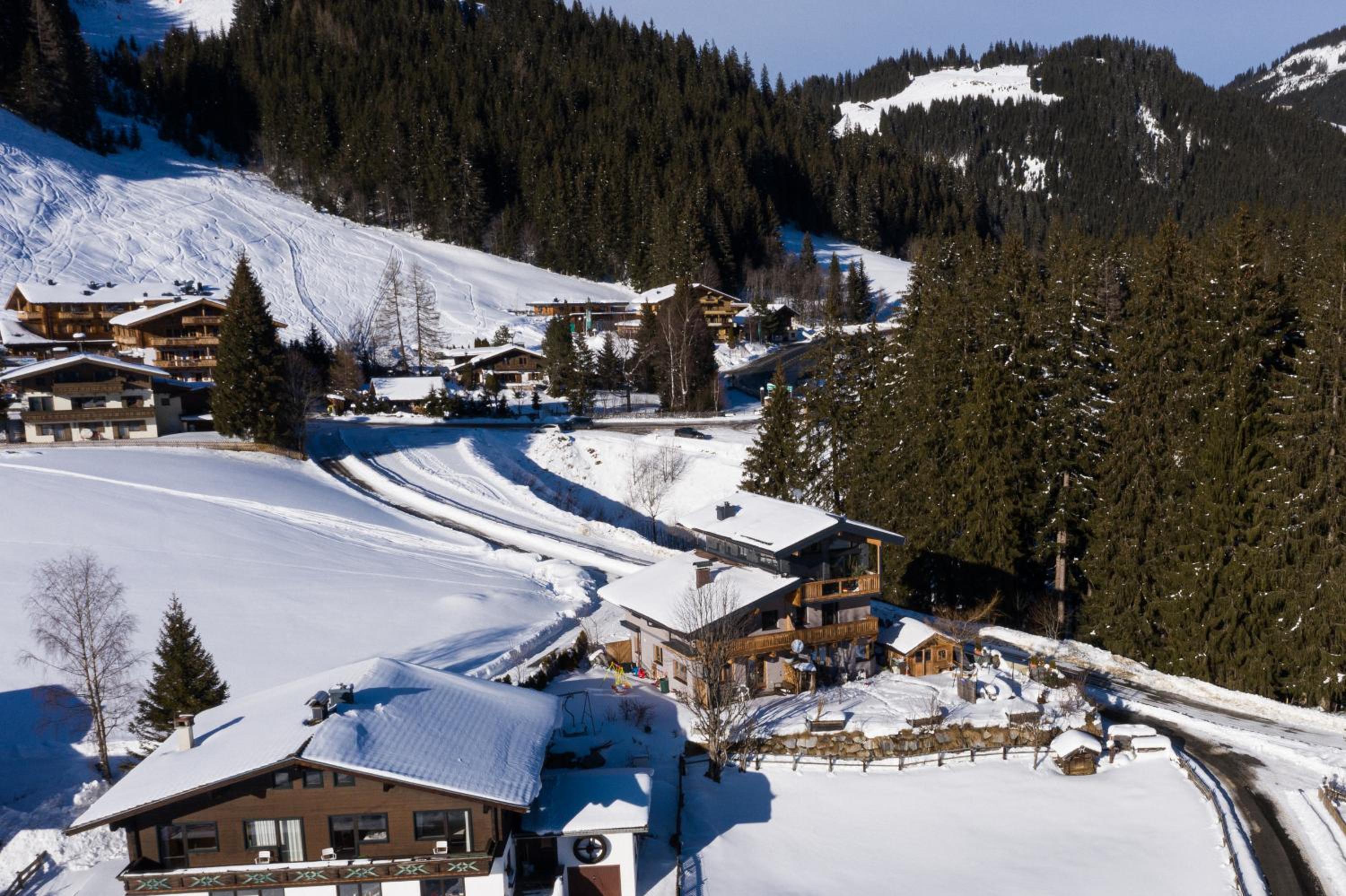 Ski in - Ski out Panoramaferienhaus Breitmoos neben Mittelstation