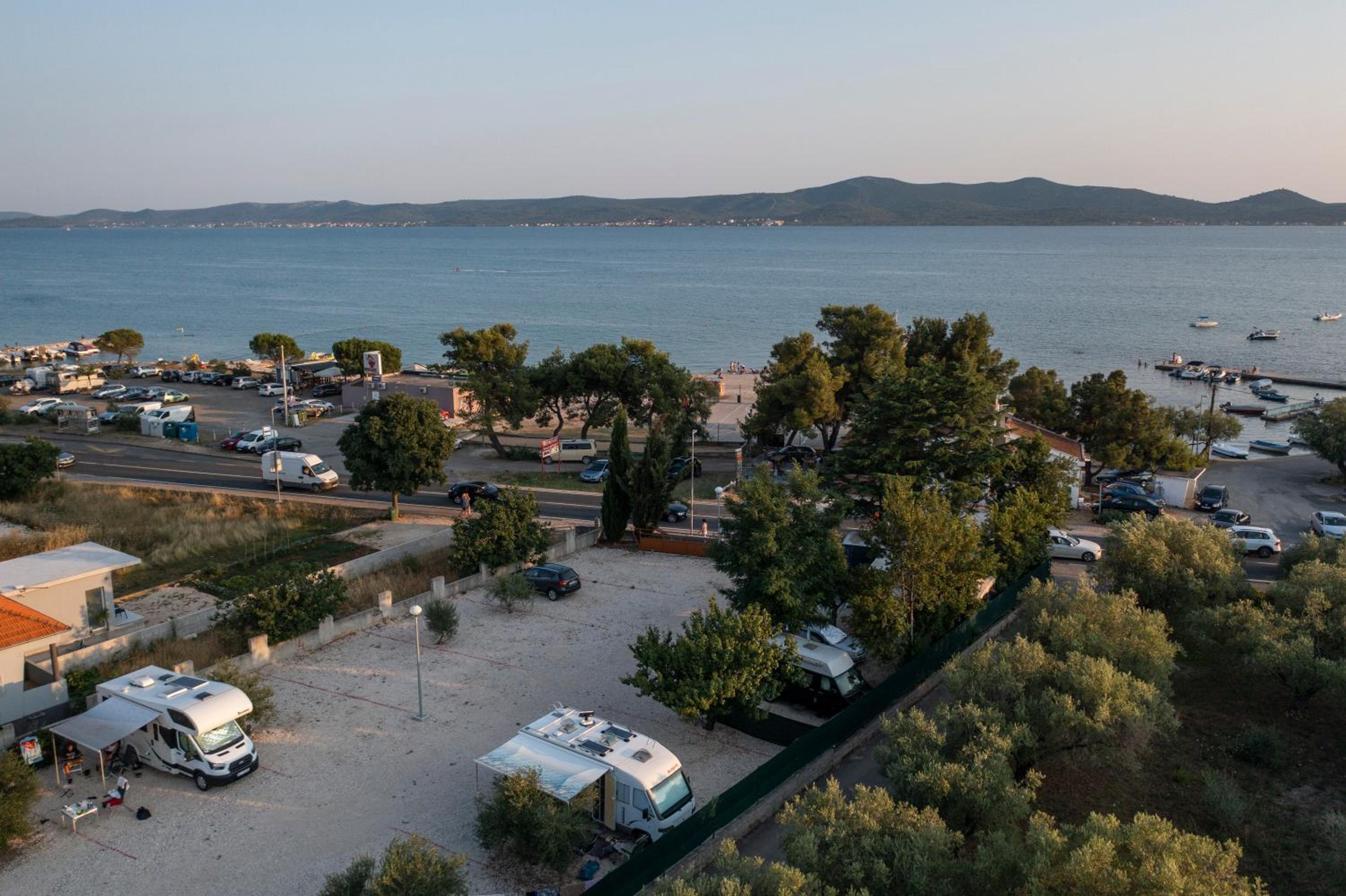 Camping Sukošan Beach view 2