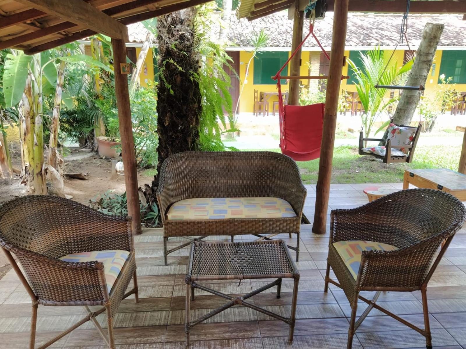 outdoor BBQ area