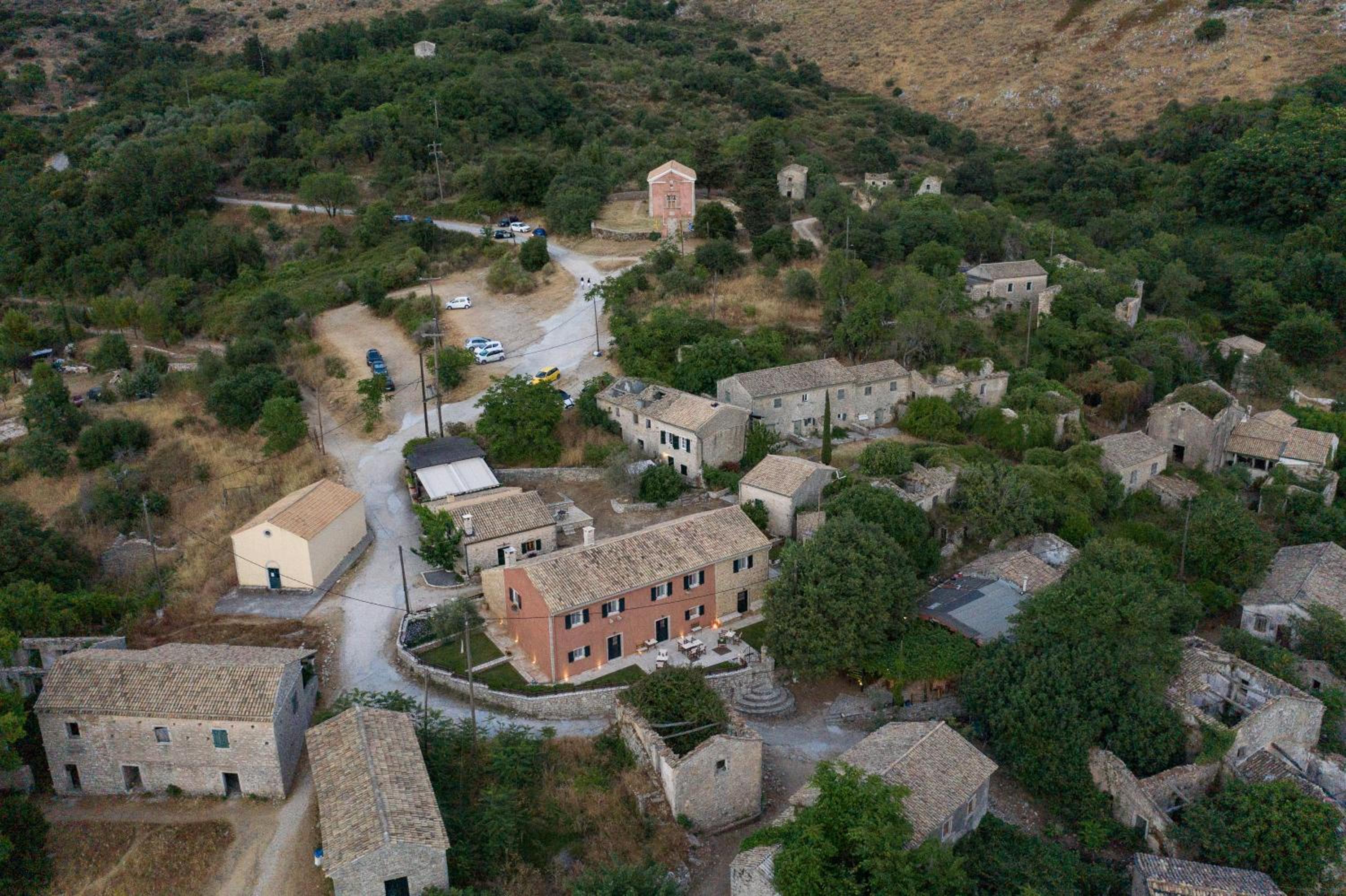 The Merchants House Corfu, Old Perithia view 4