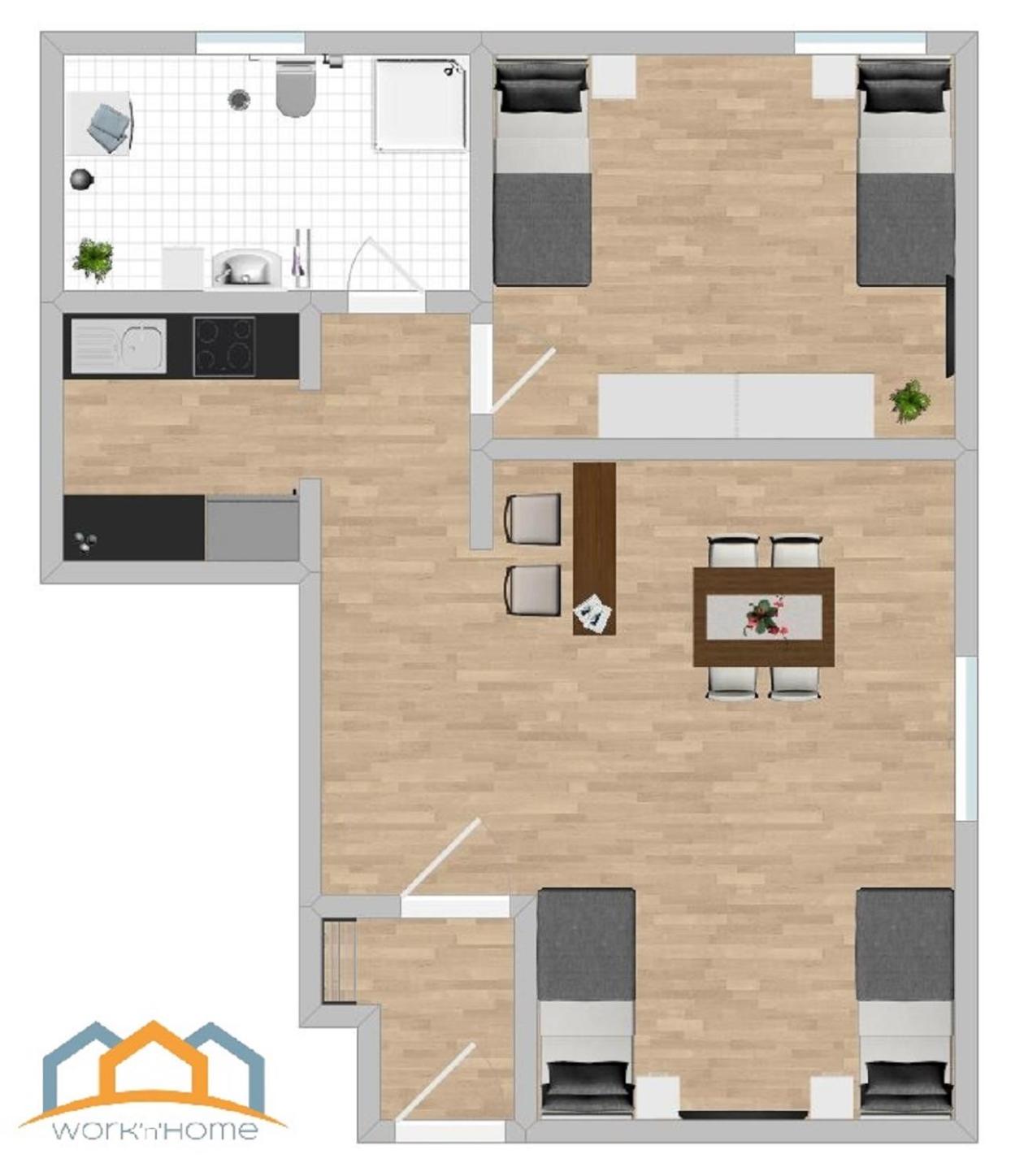 WA121 - Monteurwohnung in Wackersdorf - Property Image 7