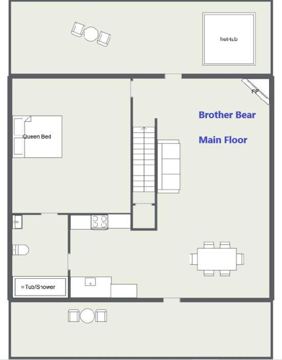 Brother Bear, Free Attraction Tickets, Hot Tub, WIFI!!! view 2