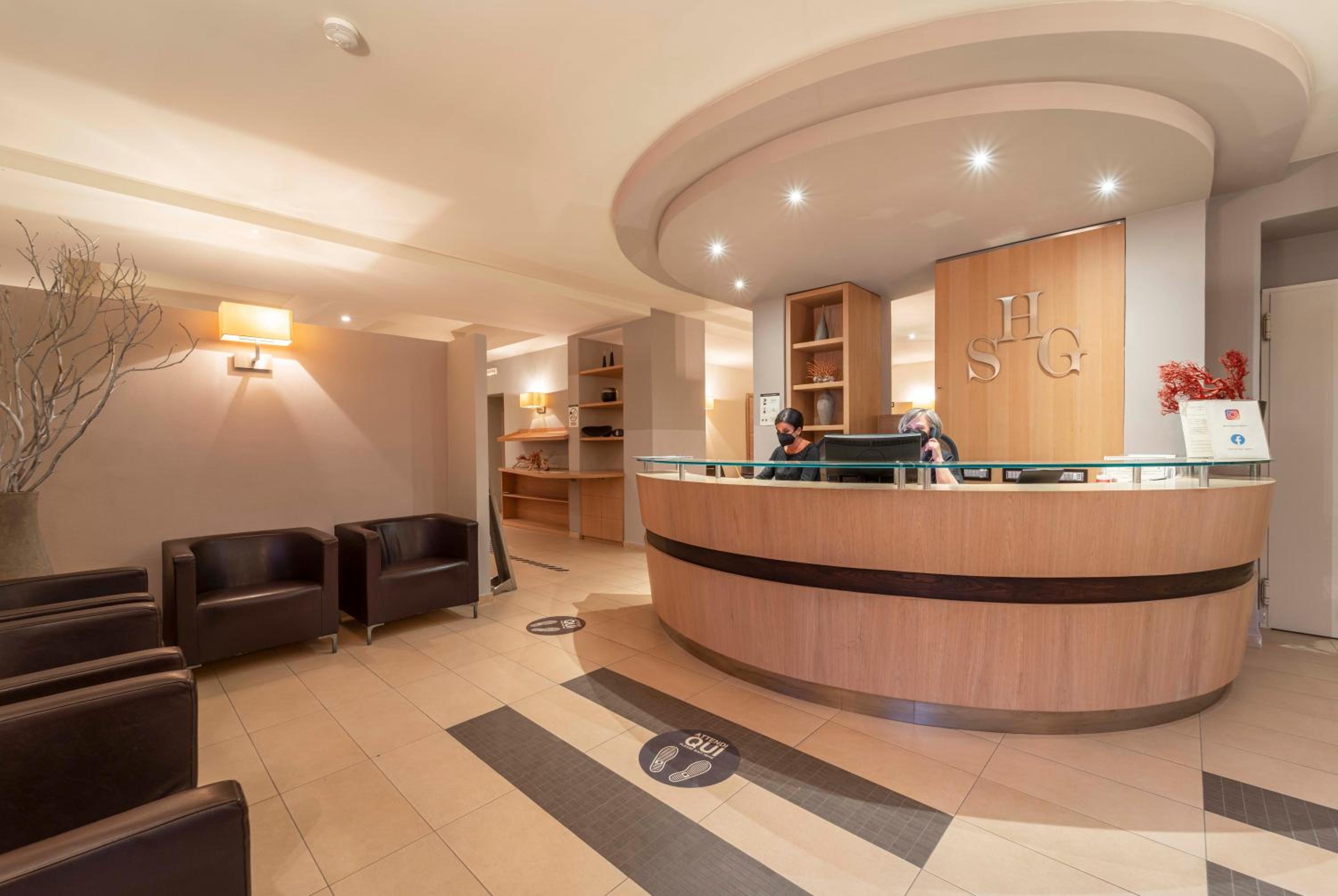 hotel reception