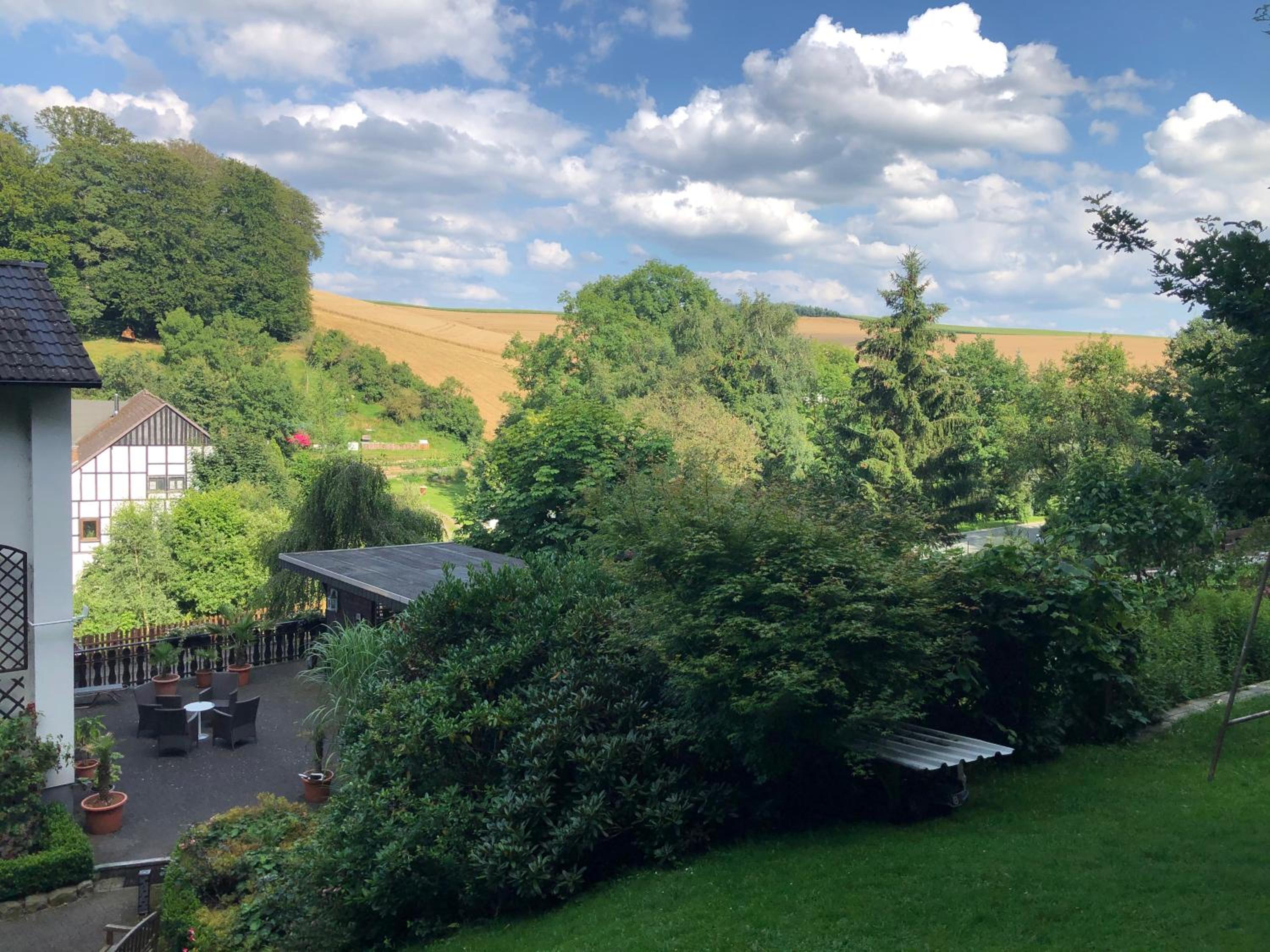 Ferienwohnung am Wald mit Garten & Hot-Tub & Alpakas