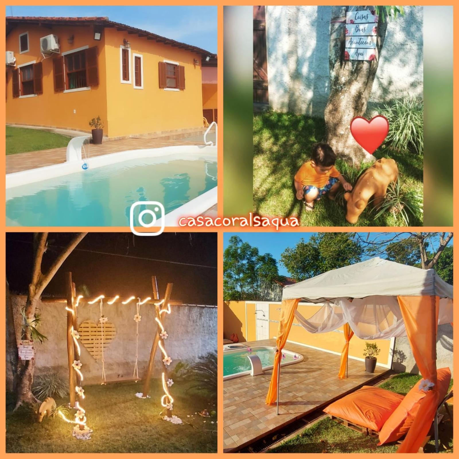 Casa Coral em Saquarema