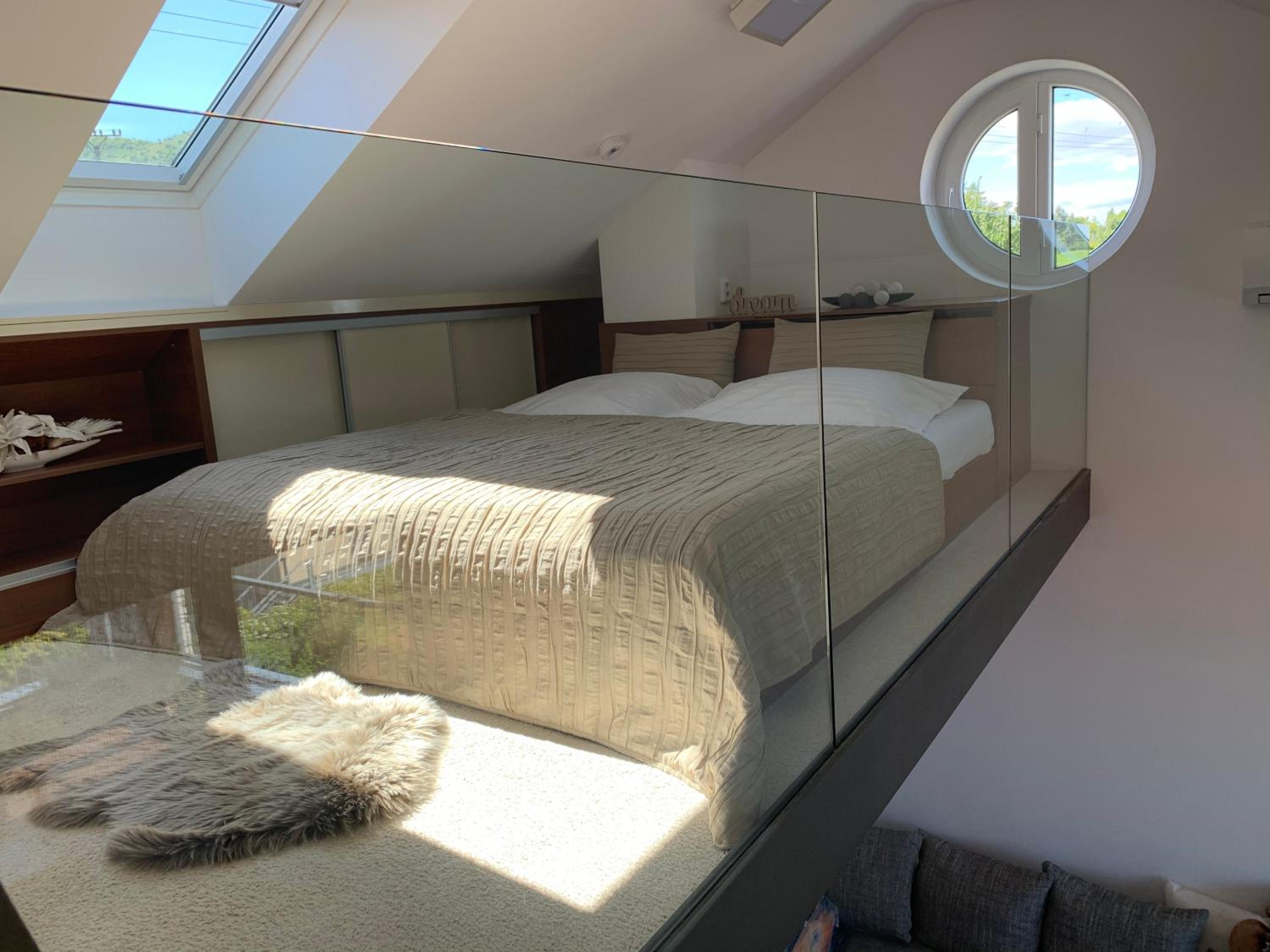 Apartmán Pálava 1 s terasou a výhledem na jezero