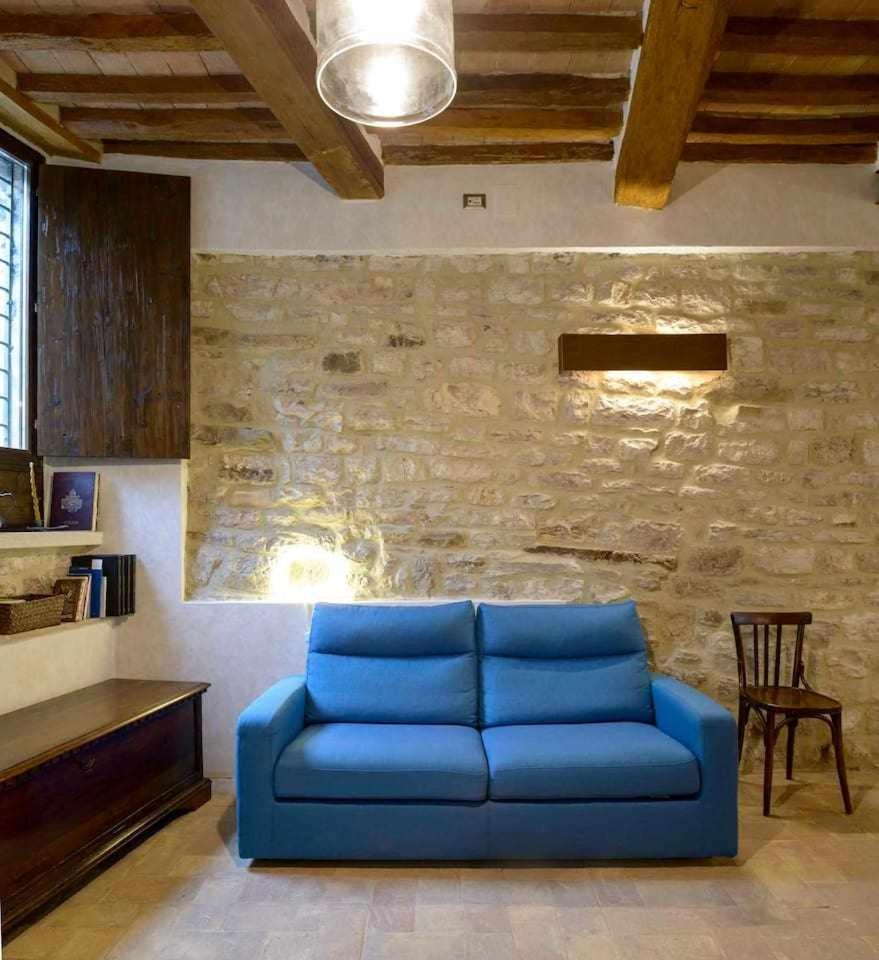 Domus Calzolari en Gubbio — lounge