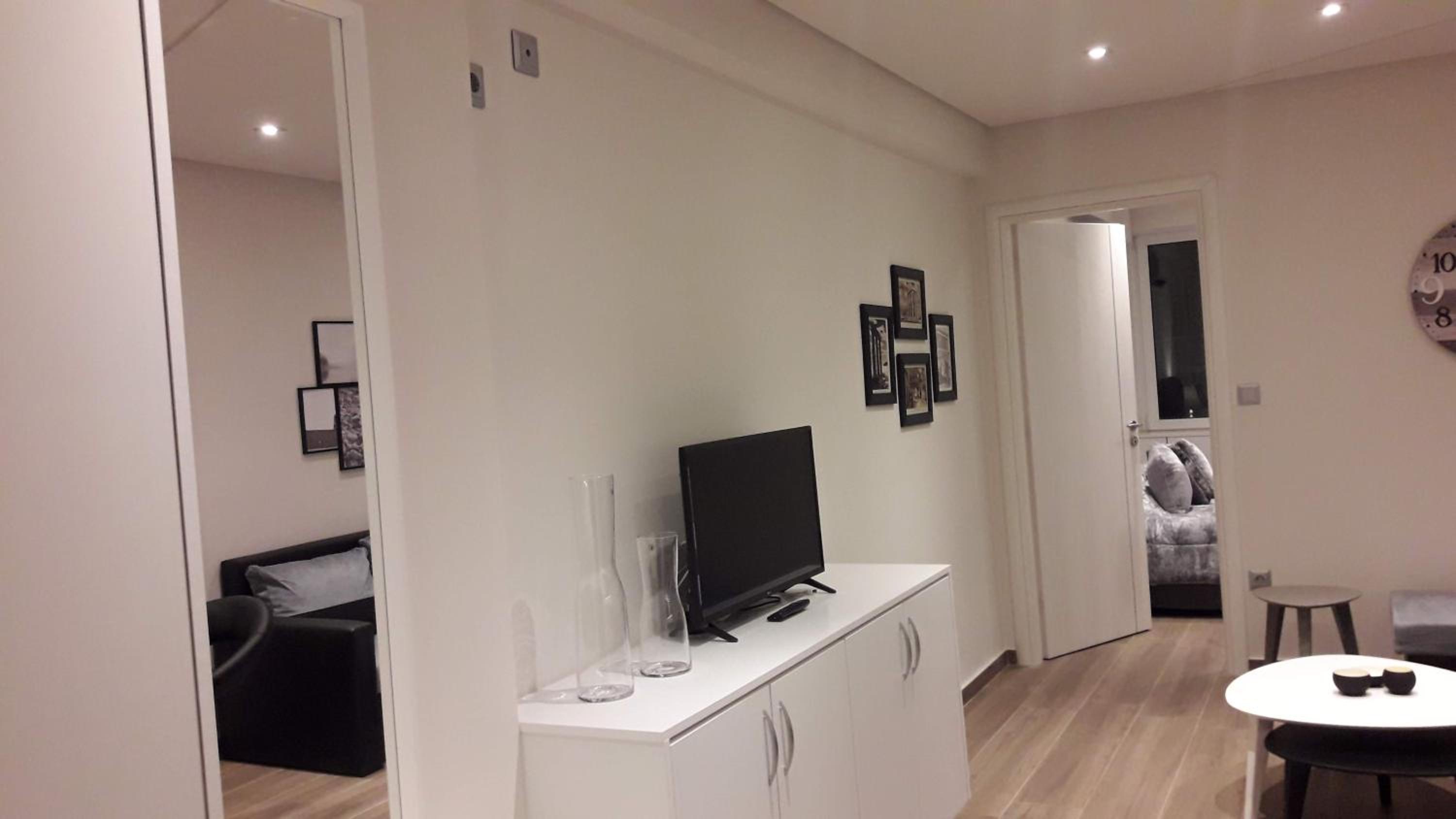 Acropolis-view brand new modern apartment at Ermou