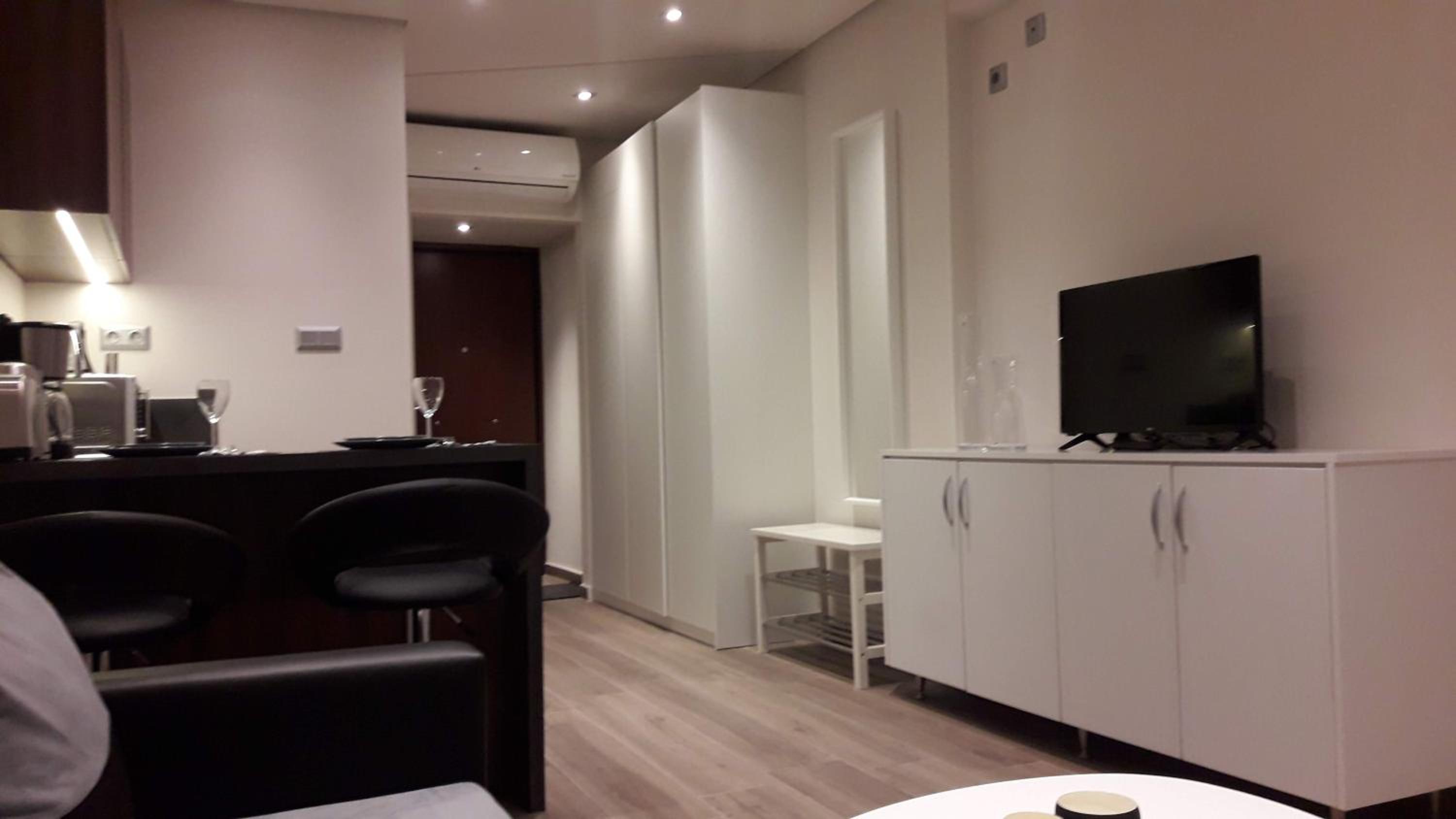 Acropolis-view brand new modern apartment at Ermou