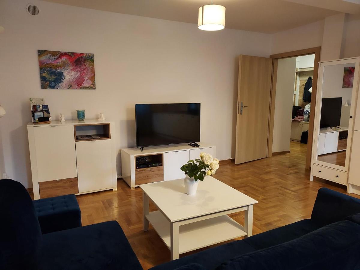 APART- salon z aneksem kuchenym, 2 sypialnie, łazienka view 3