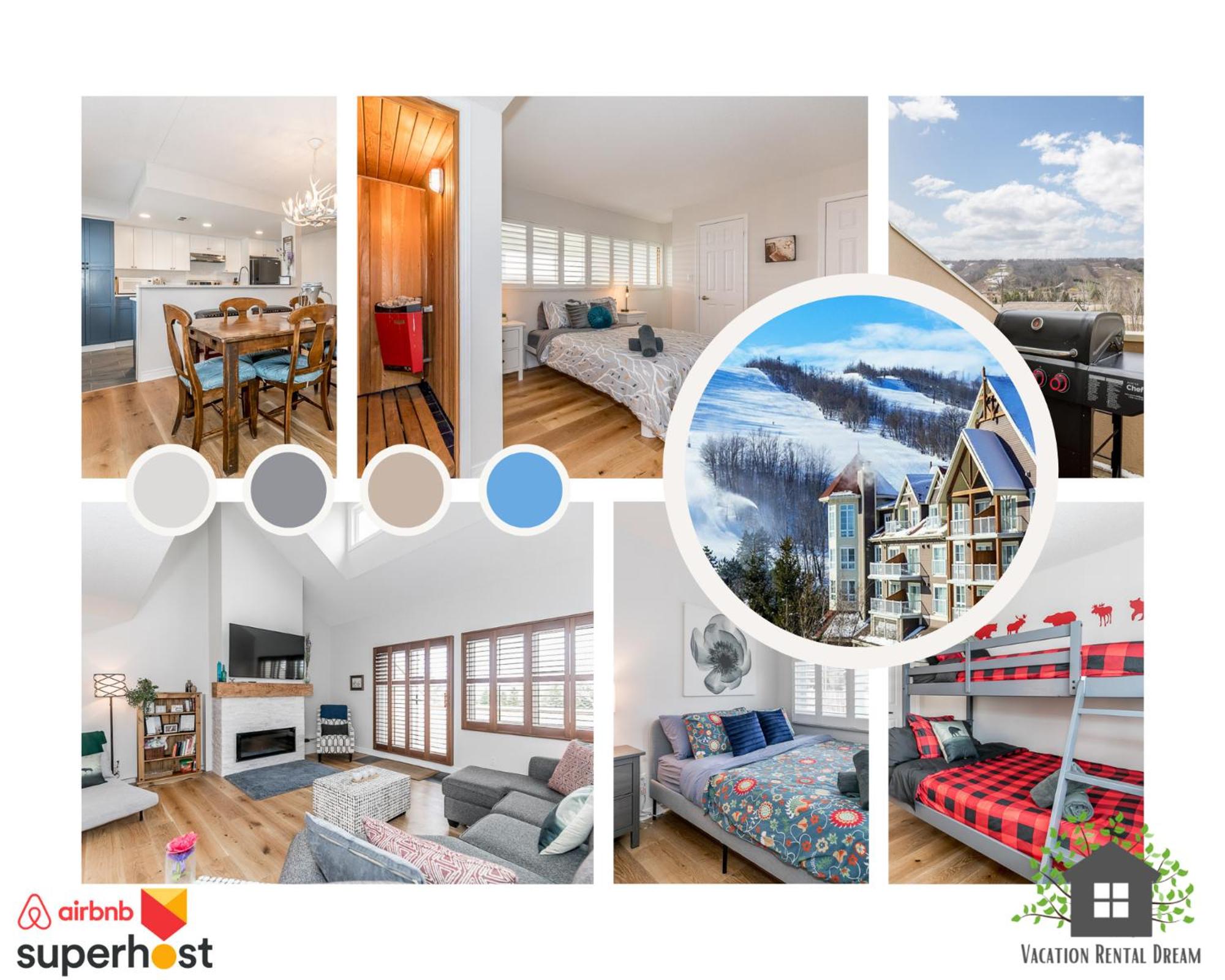 Hotel Stunning Townhouse - 3 BDRM Blue Mountain Village Sauna! - Image 1