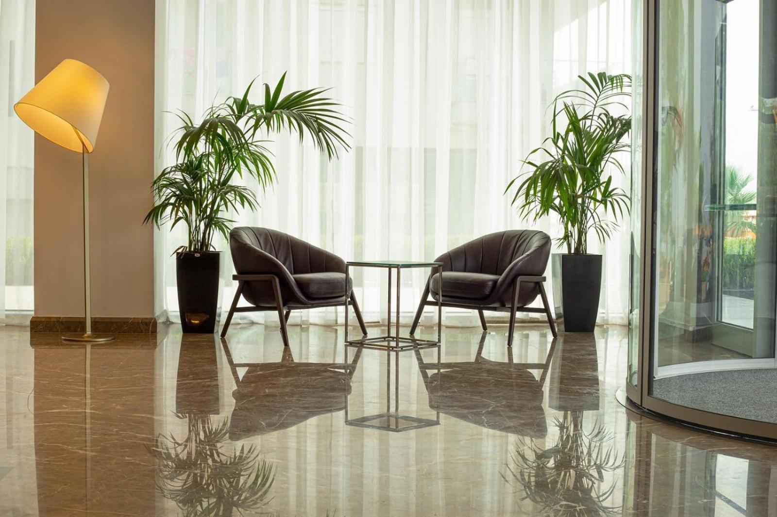 hotel reception