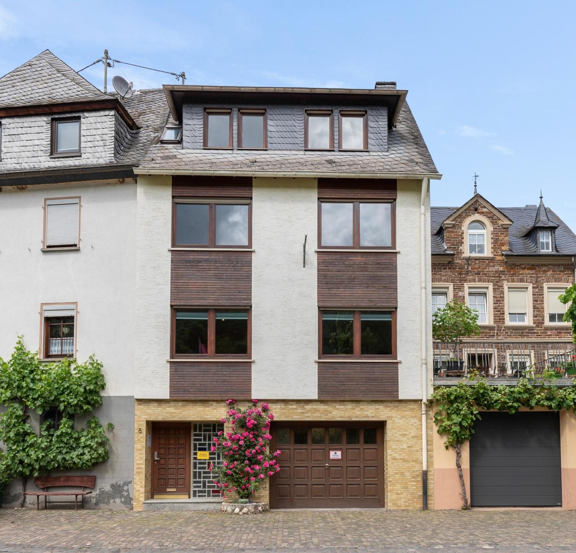 Haus Blaue Traube mit moselblick