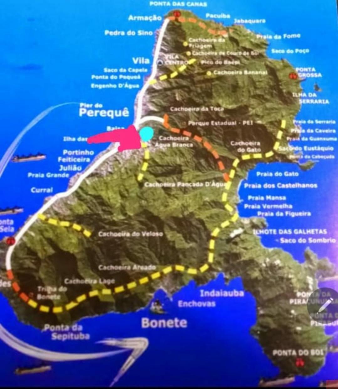 Chalès em Ilhabela Litoral Norte