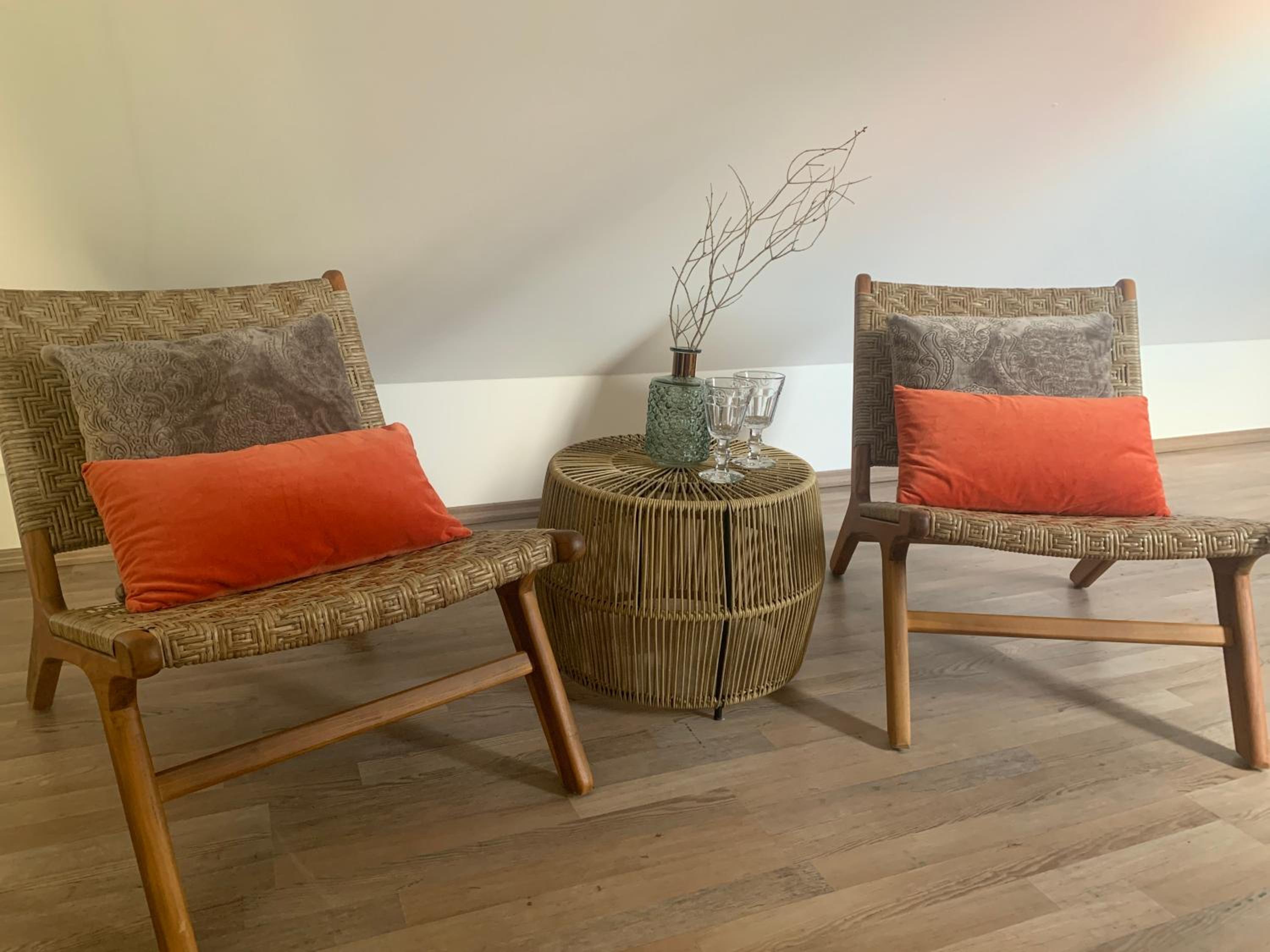 Bezaubernde Ferienwohnung mit Rosengarten