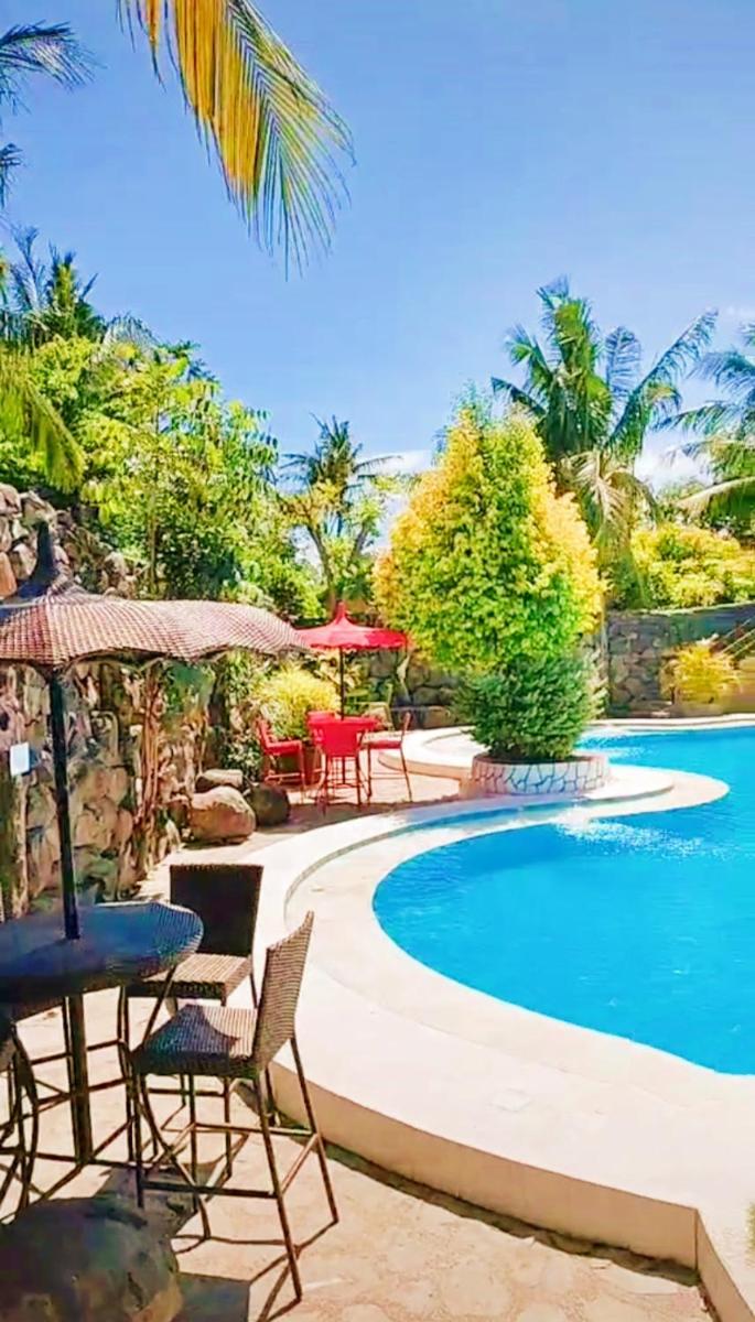 outdoor BBQ area