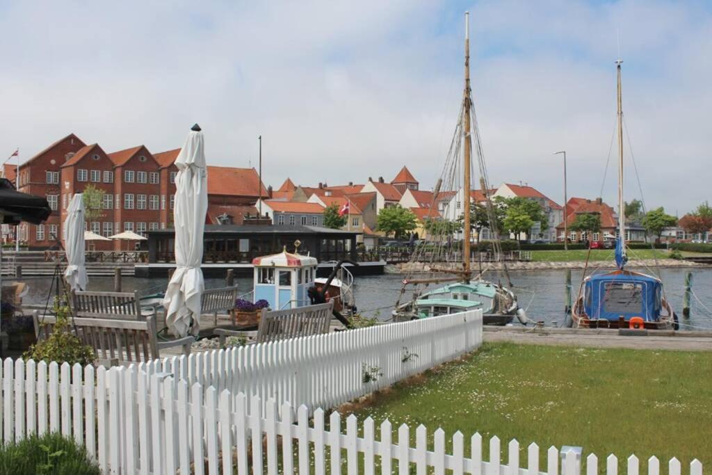 Penthouselejlighed med havneudsigt
