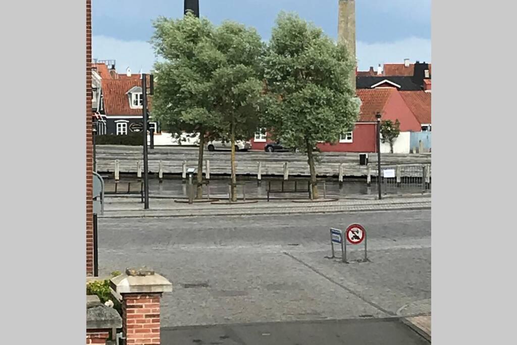 Penthouselejlighed med havneudsigt