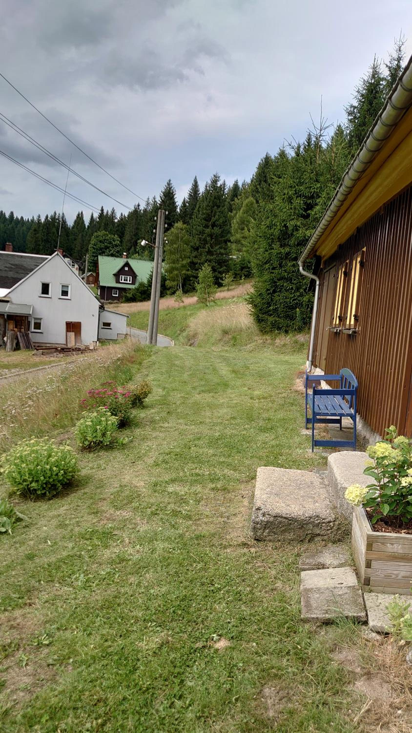 Historisches Aschberg Haisl Klingenthal, Terrasse, großer Garten 6 plus 2 Personen