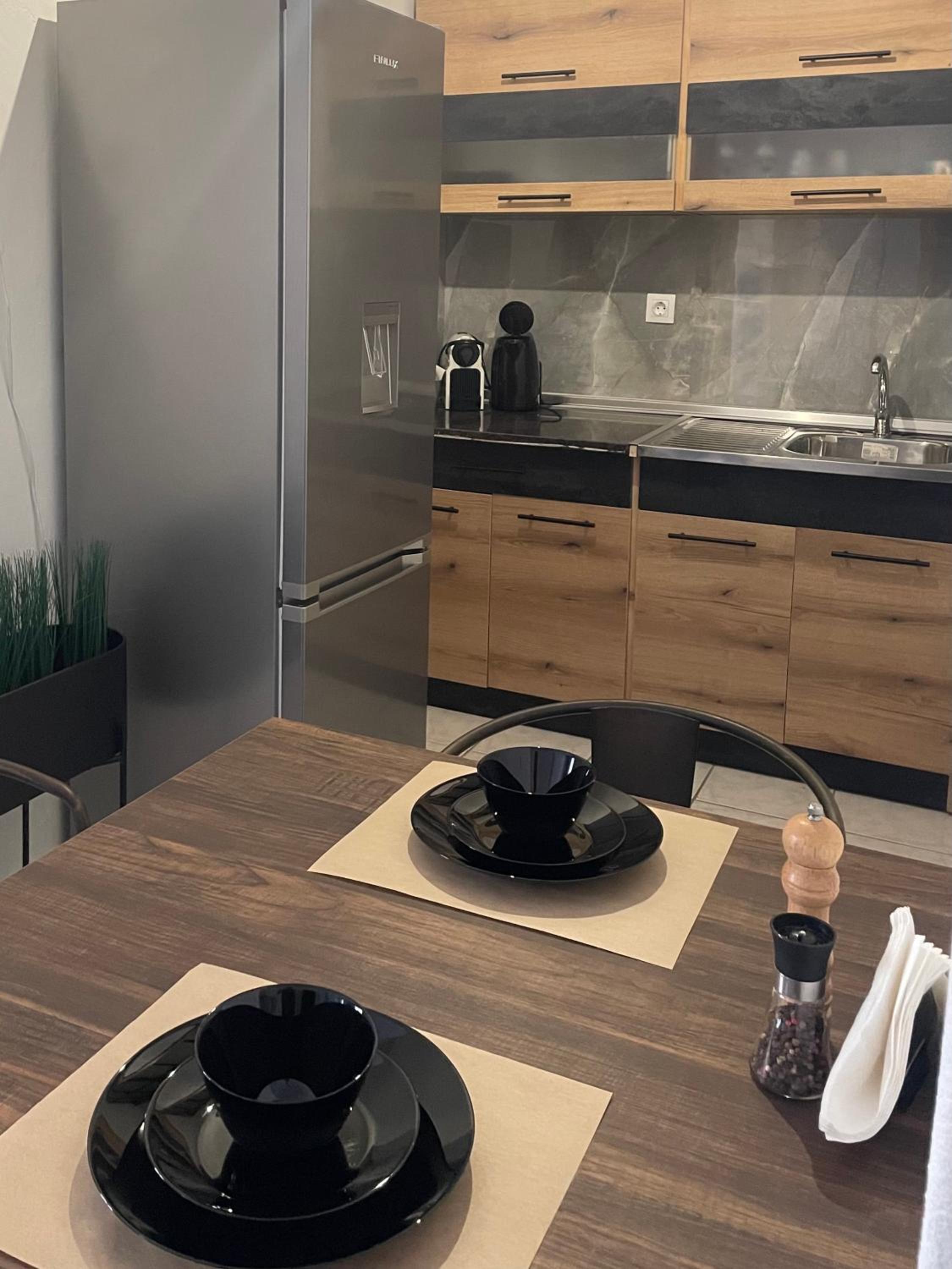INFINITY CiTY CENTER en Kavala — kitchen