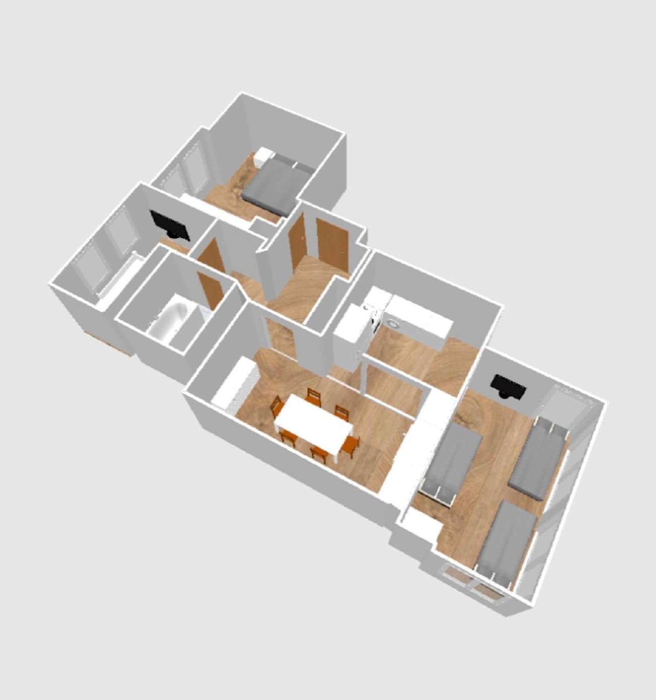 Apartment Ferienwohnung Martin Luther, 3 Schlafzimmer, free WiFi, Nähe Zentrum, klimatisiert, hell, offen, sehr schön, view 4