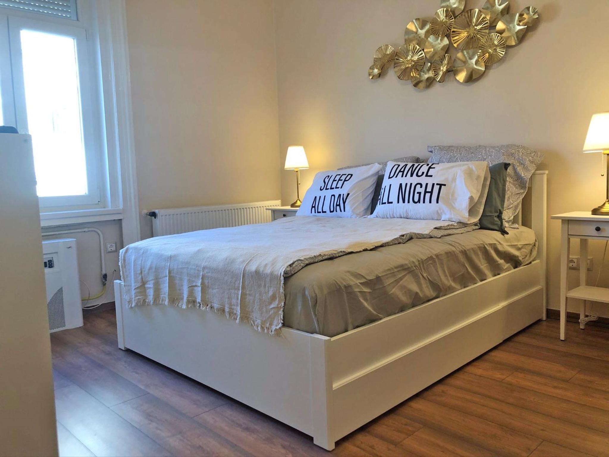 Modern comfort in historical Budapest view 3