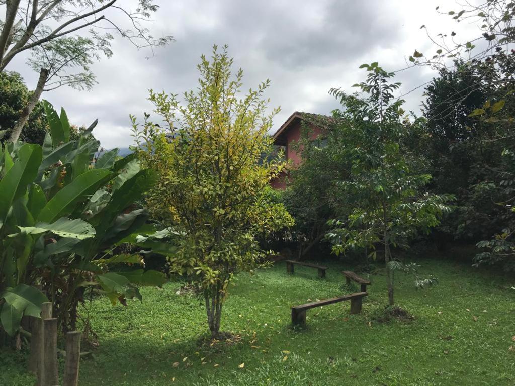 Casa de praia com piscina e clima de montanha