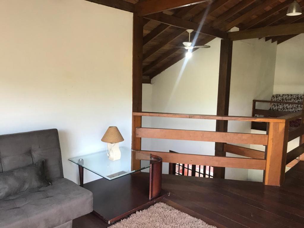 Casa de praia com piscina e clima de montanha