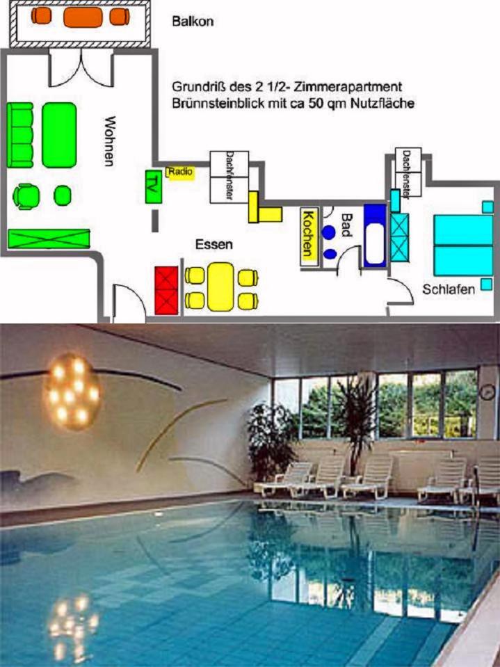 Ferienwohnung Brünnsteinblick Kranzhorn view 5