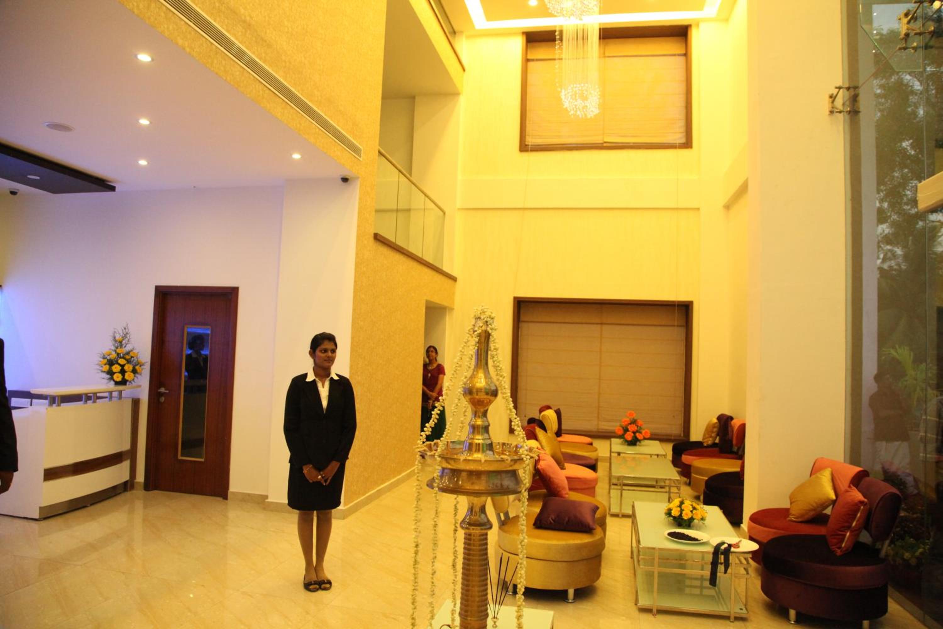 hotel reception
