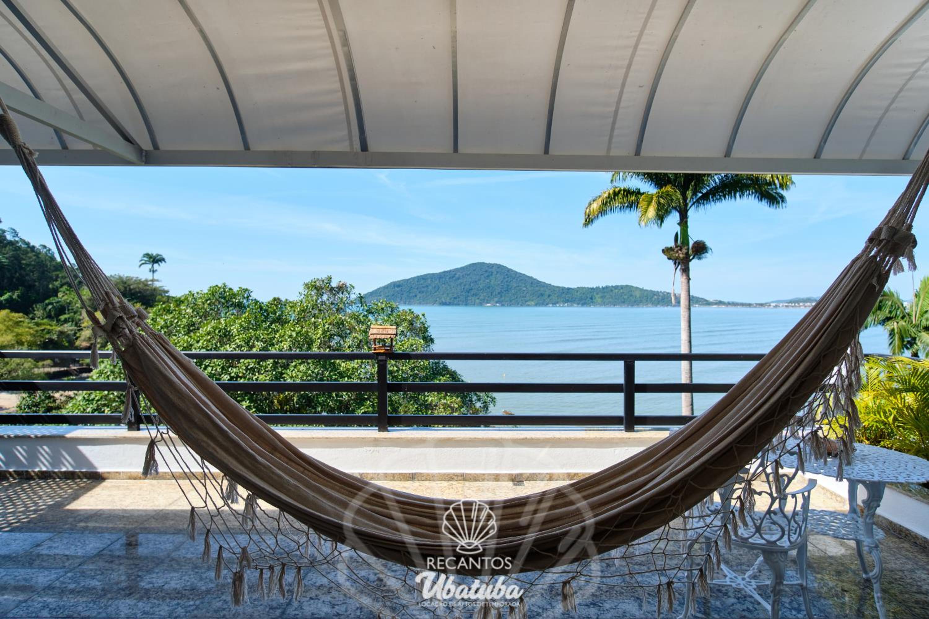 Frente pro MAR, linda VISTA, com piscina e 2 Suítes, no centro de Ubatuba, RECANTO 4 view 5